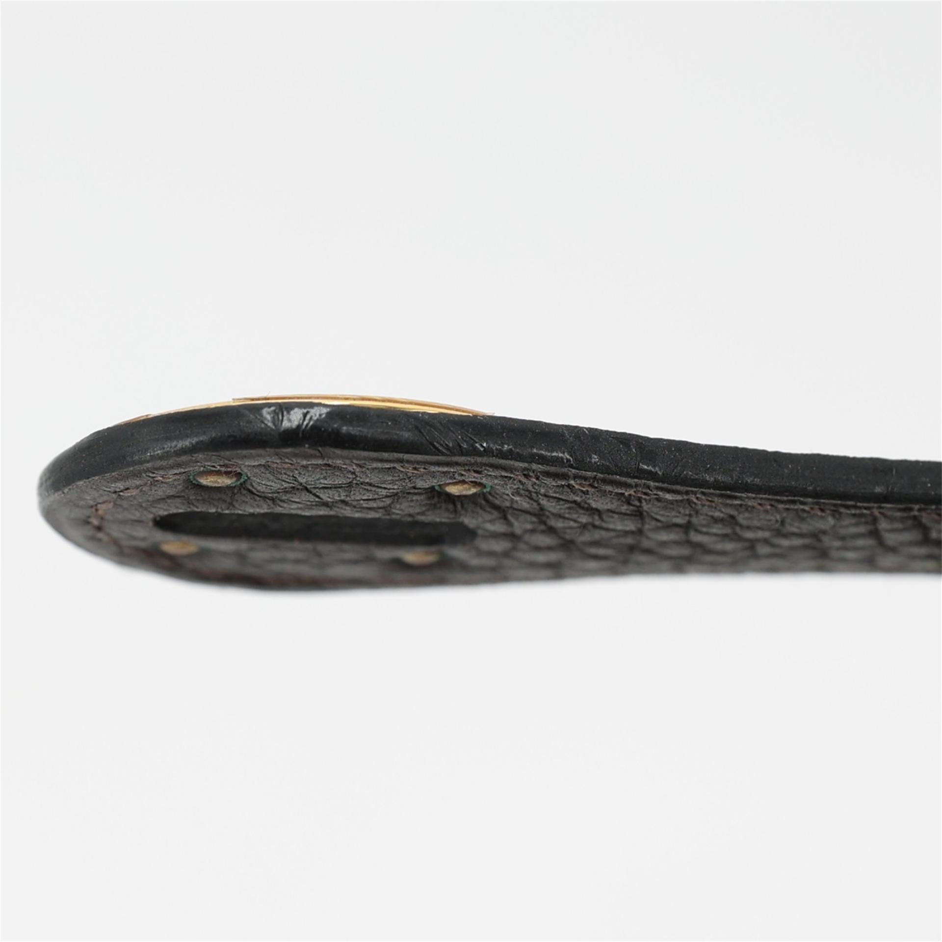 Excellent ( Rank SA ) HERMÈS Lindy 26 Ebene (46) Clemence Gold hardware D (2019) - 13