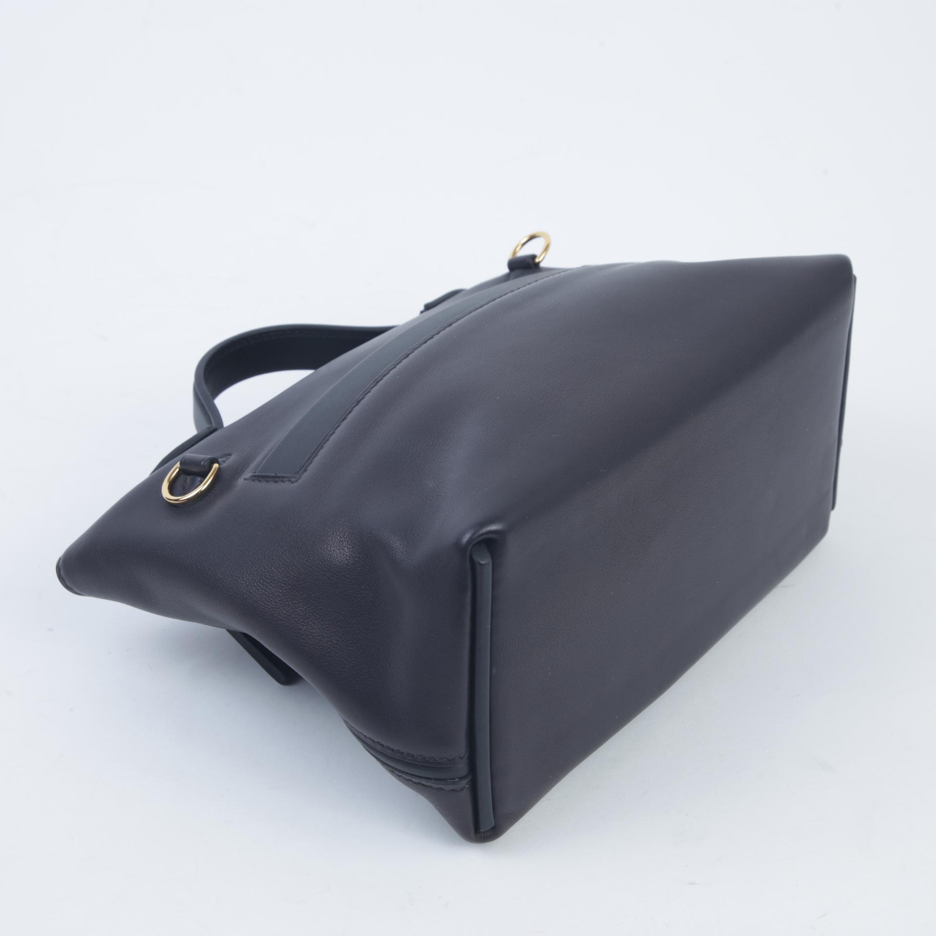 【Ginza store Pickup Only】Very Good ( Rank A) HERMÈS 24/24 - 21 mini Black (89) Volupto calfskin Gold hardware U (2022) - 6