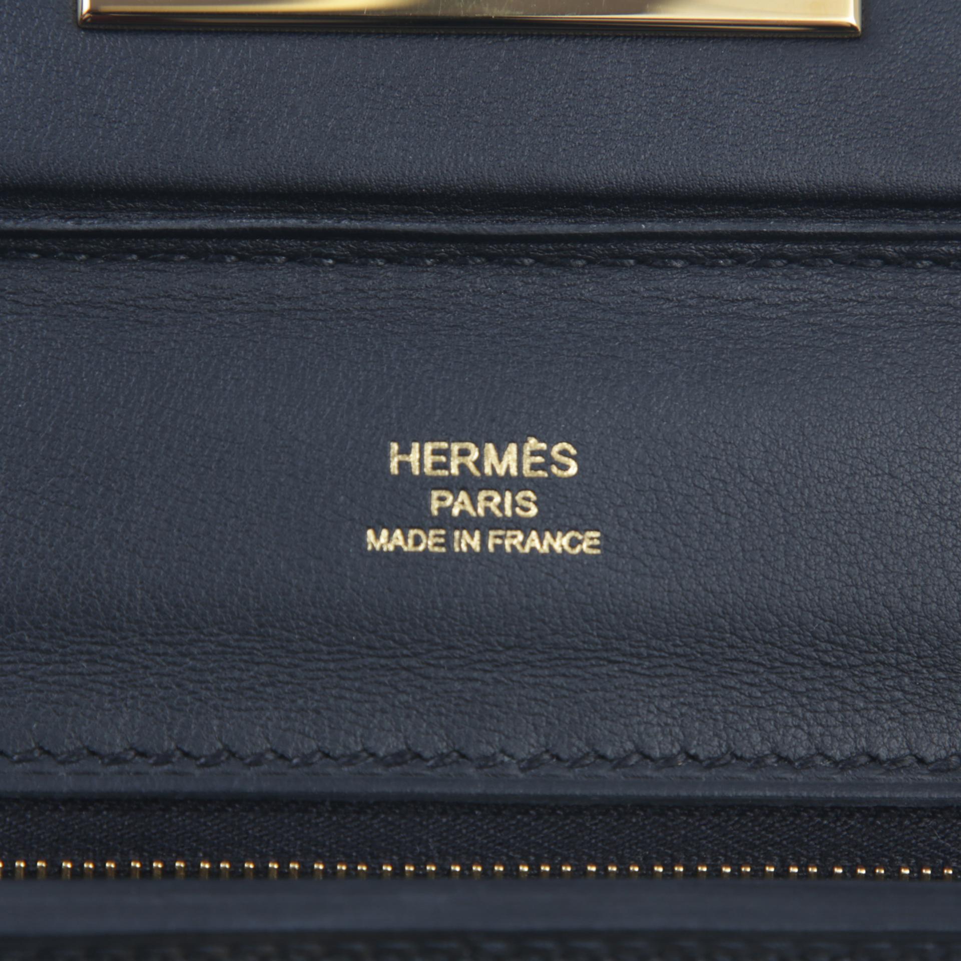 【Ginza store Pickup Only】Very Good ( Rank A) HERMÈS 24/24 - 21 mini Black (89) Volupto calfskin Gold hardware U (2022) - 9