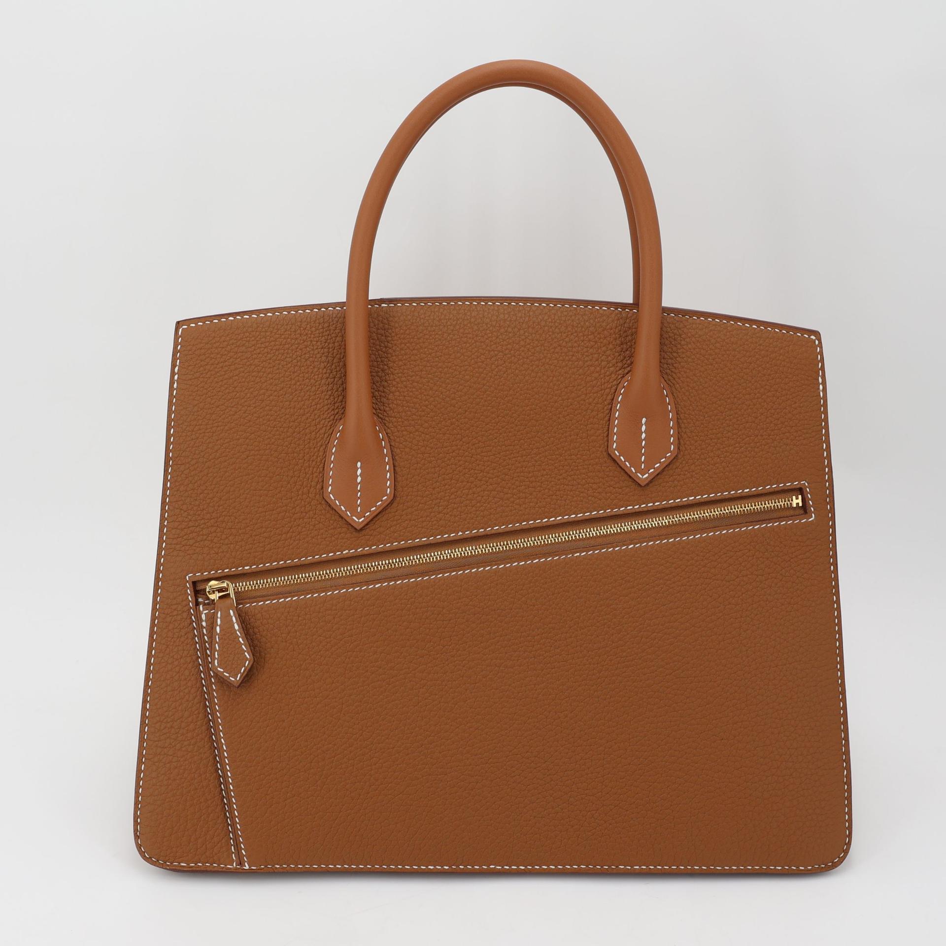 Brand New ( Rank N ) HERMÈS Limited Edition Birkin 30 en Desordre Gold (37) Togo Swift Gold hardware W (2024) - 2