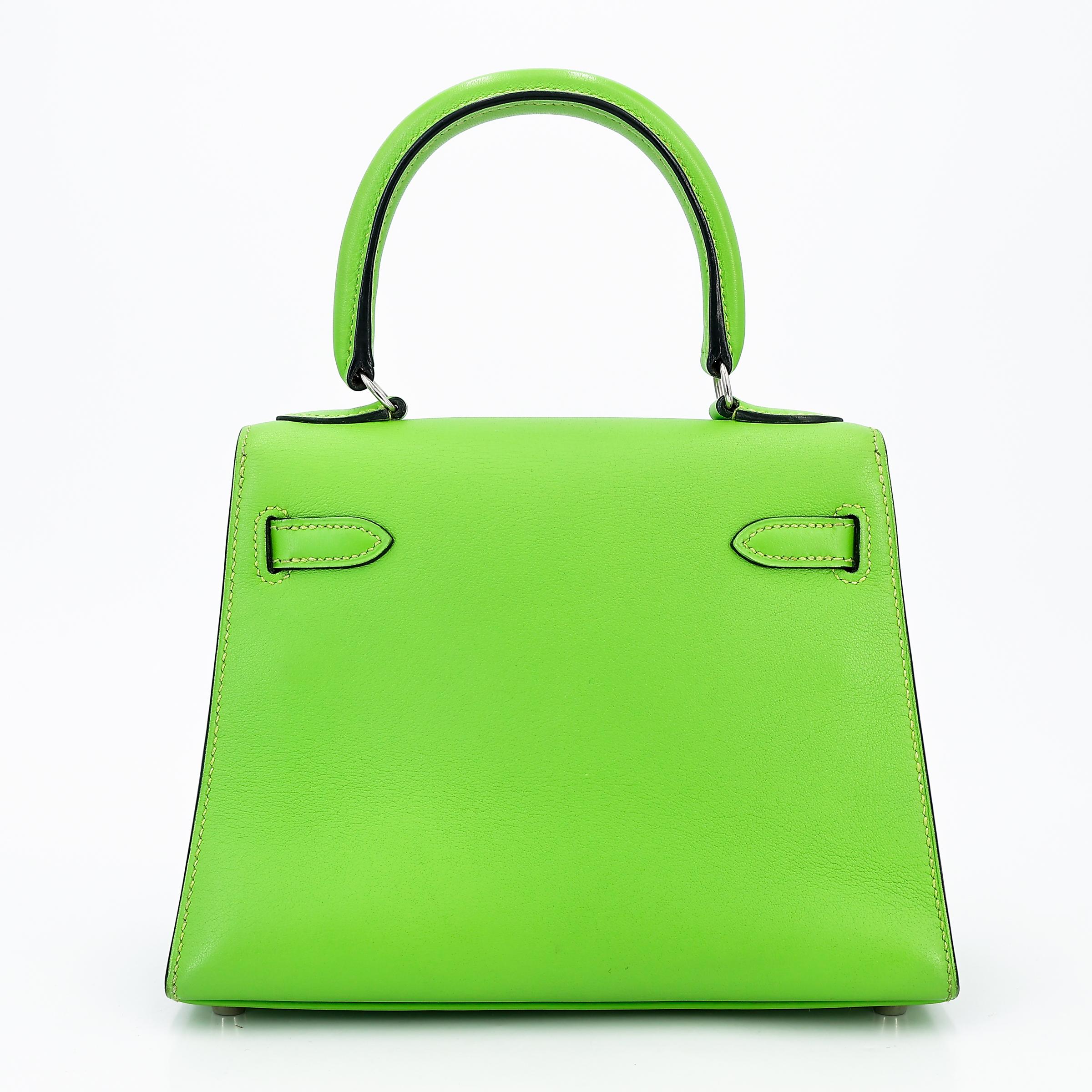 Vintage Mini Kelly 20 Apple Green (62)