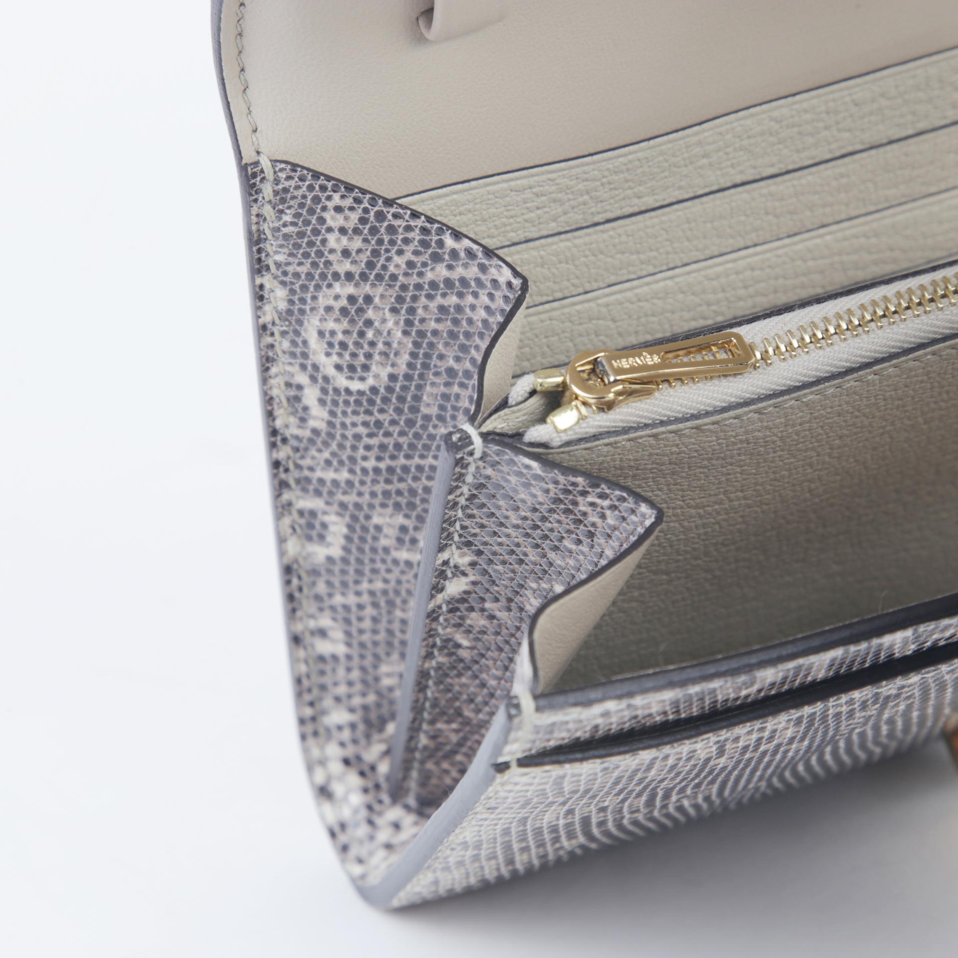 Unused ( Rank NS )  HERMÈS  Constance To Go Ombre (1B) Lizard Gold hardware B (2023) - 14