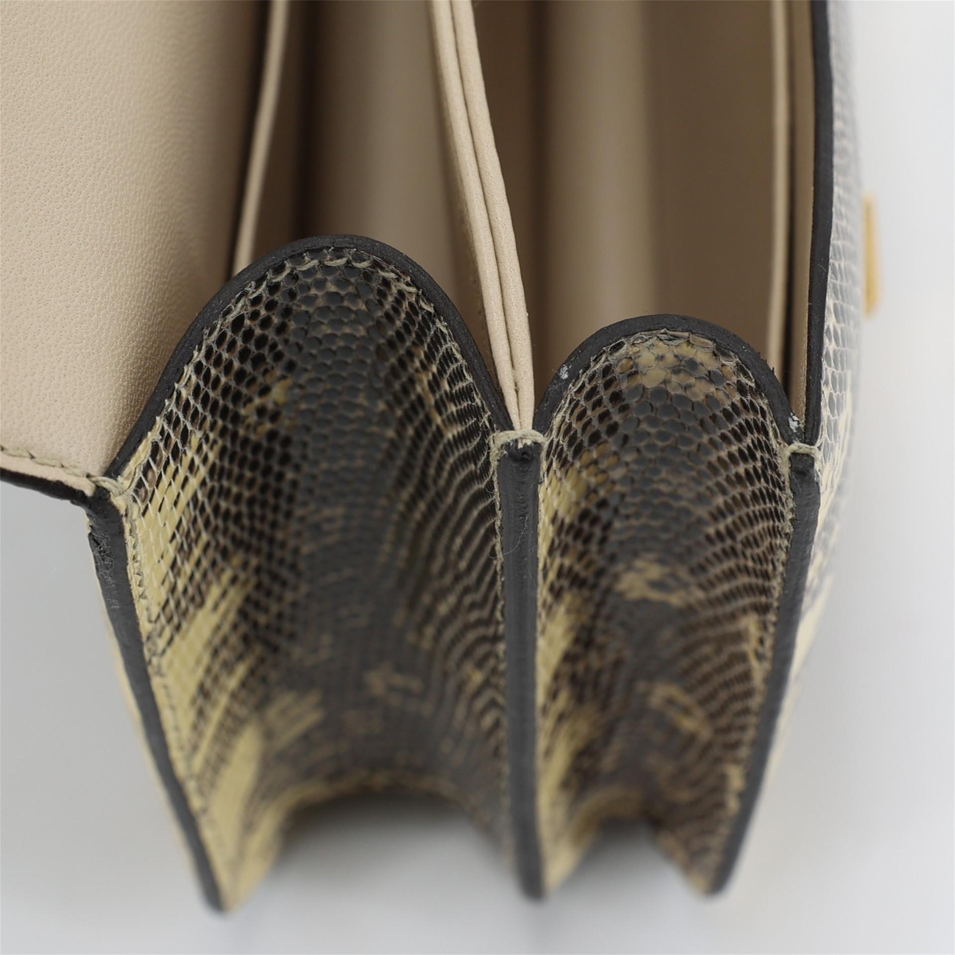Very Good ( Rank A) HERMÈS Constance Mini Ombre (1B) Lizard Gold hardware Y (2020) - 17