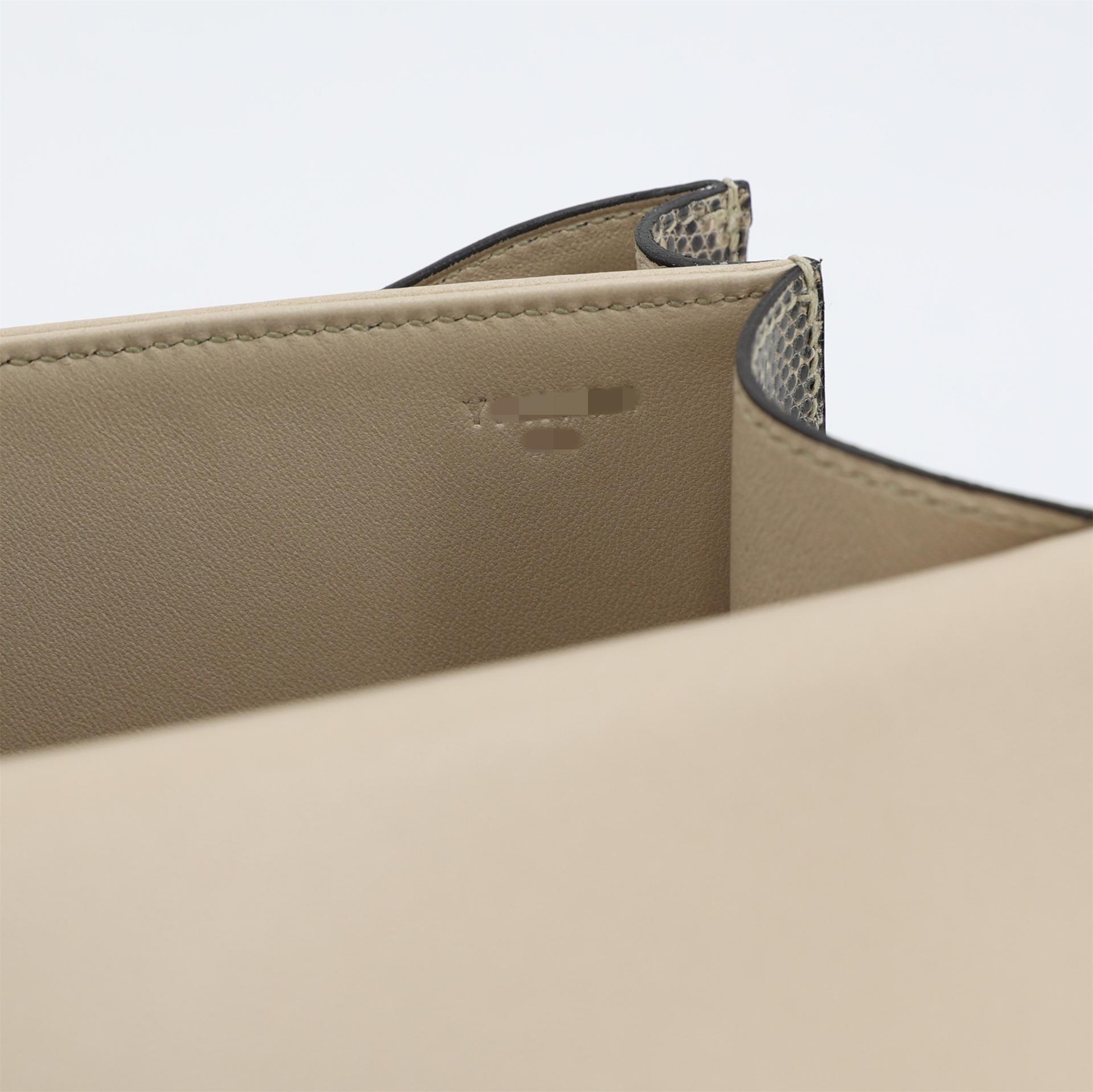 Very Good ( Rank A) HERMÈS Constance Mini Ombre (1B) Lizard Gold hardware Y (2020) - 19