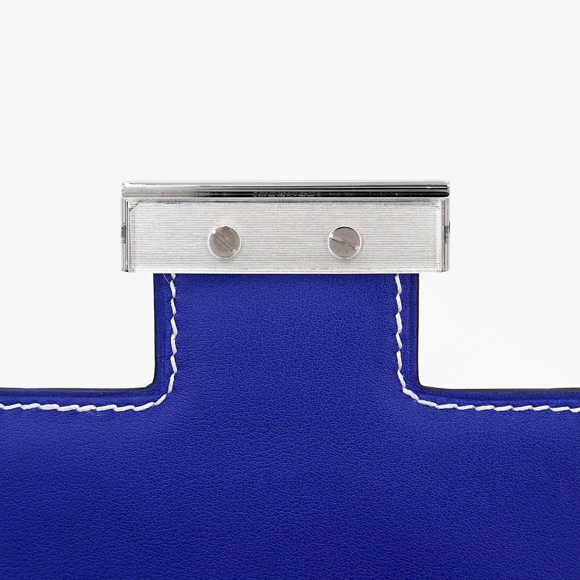 Excellent ( Rank SA ) HERMÈS Limited Edition Constance 24 On a Summer Day Multi-color Swift Palladium hardware A (2017) - 9