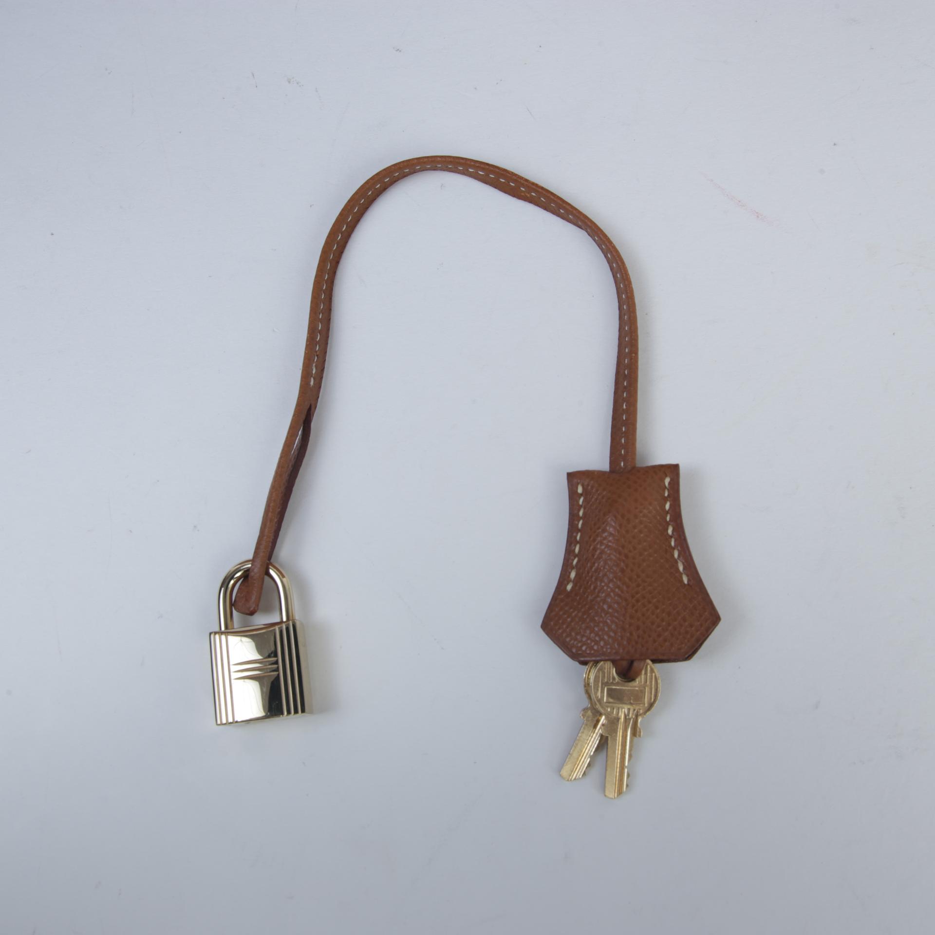Good ( Rank AB)  HERMÈS  Birkin 40 Gold (37) Courchevel Gold hardware Circle Z (1996) - 14