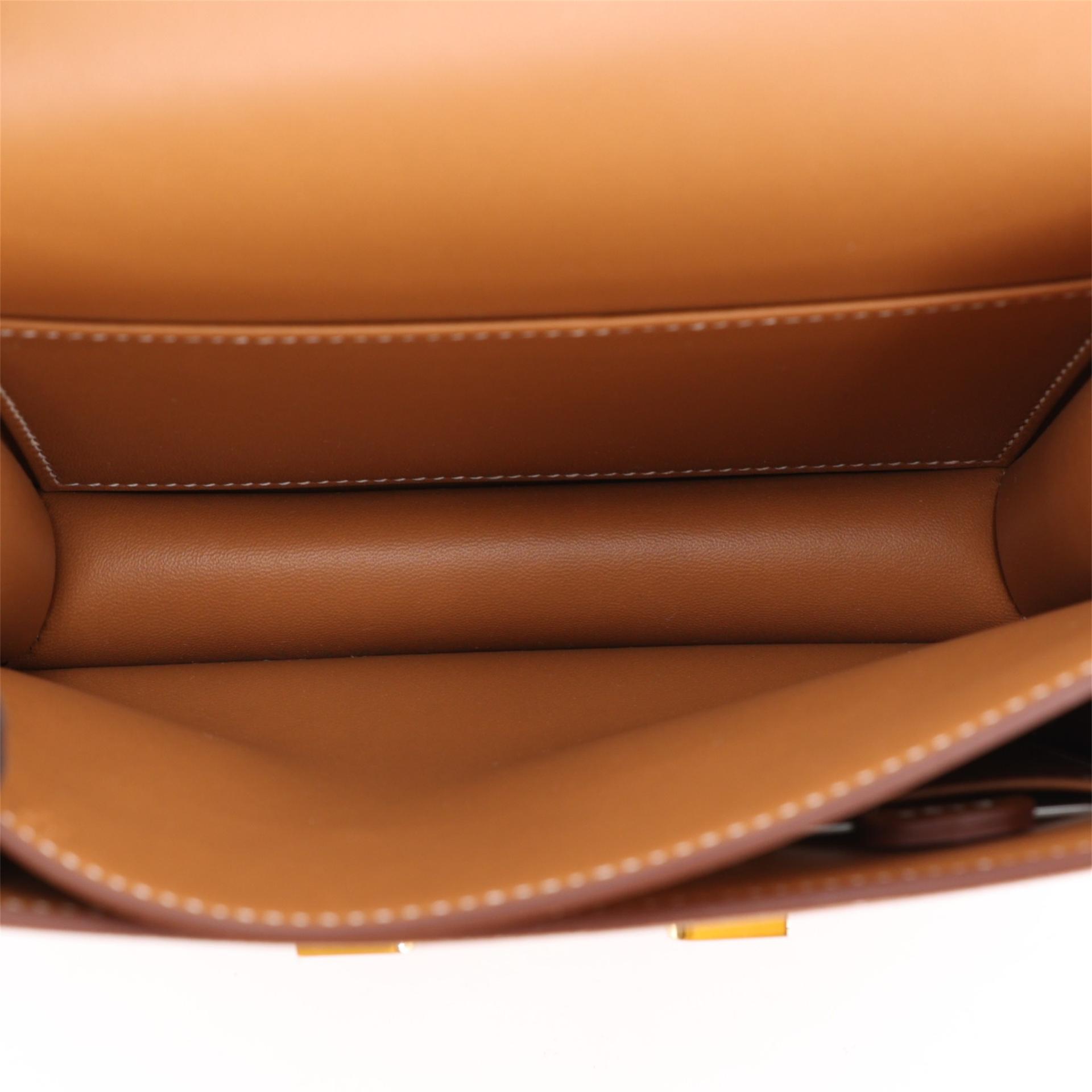 Brand New ( Rank N ) HERMÈS Constance Mini Gold (37) Epsom Gold hardware K (2025) - 12