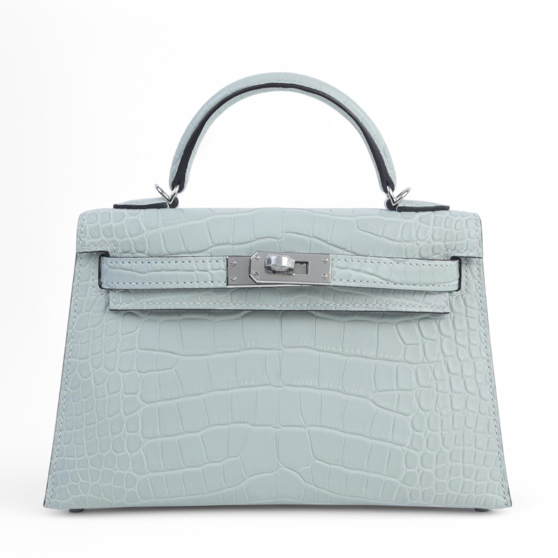 Mini Kelly II Gris Neve (0W) | GINZA XIAOMA