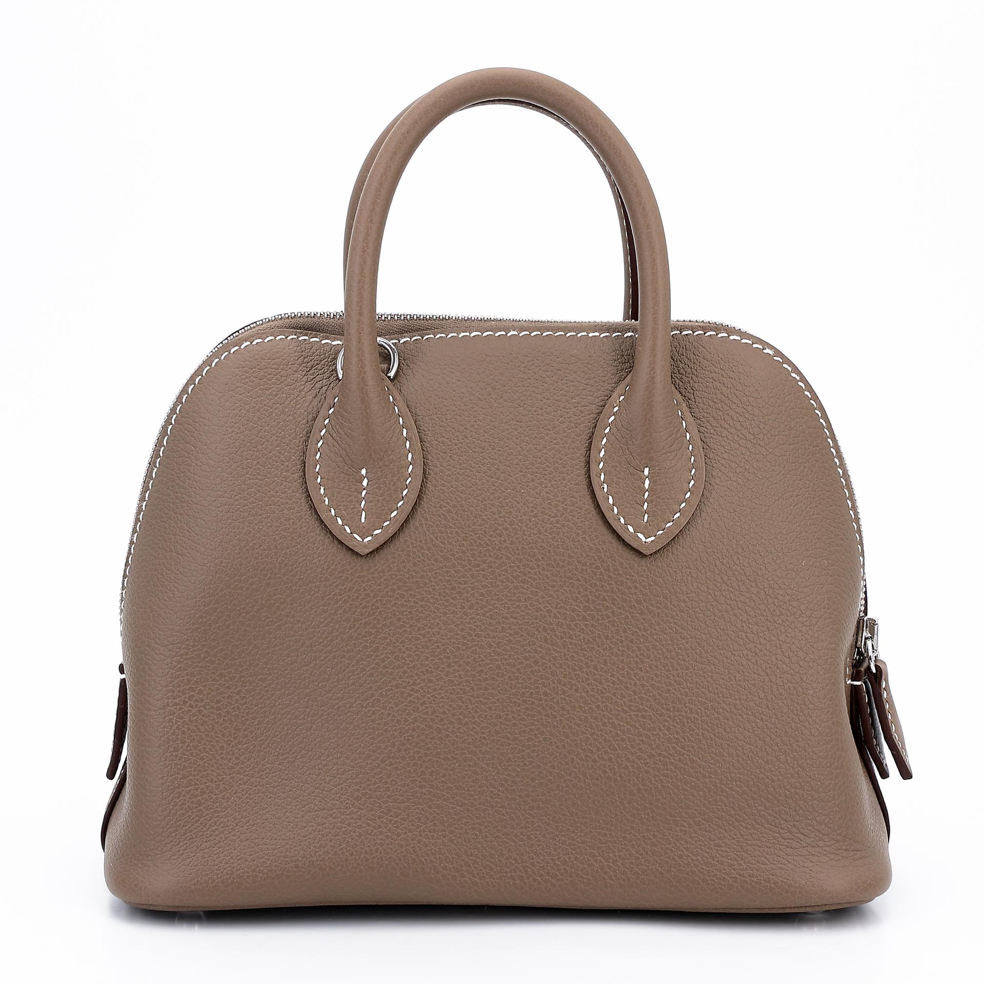 Brand New ( Rank N ) HERMÈS Mini Bolide 1923 Etoupe (18) Evercolor Palladium hardware W (2024) - 2