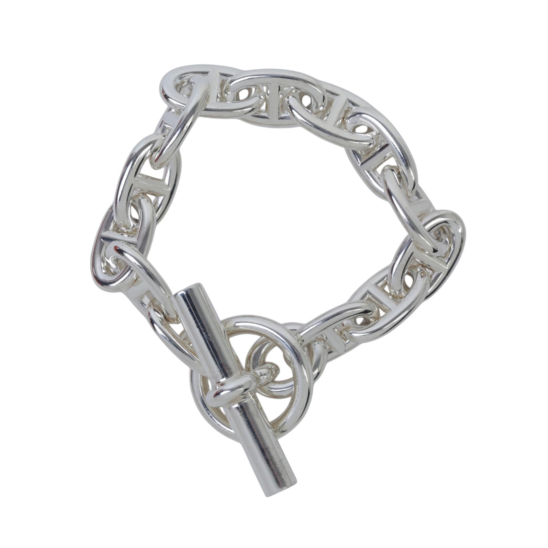 Bracelet Chaine d'ancre  MM Silver