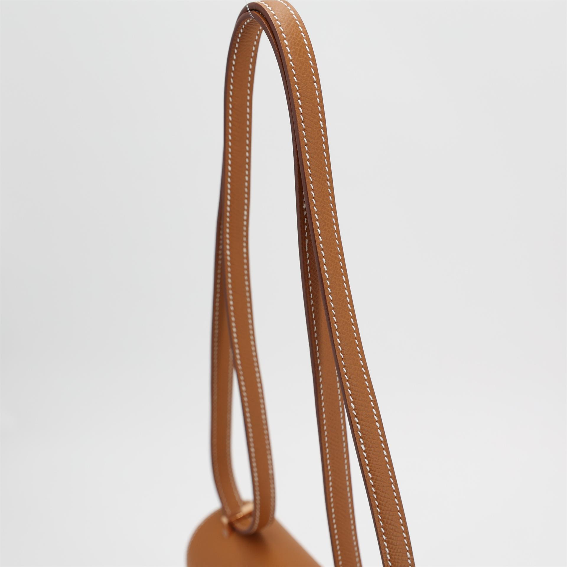 Brand New ( Rank N ) HERMÈS Constance Mini Gold (37) Epsom Rose Gold hardware W (2024) - 3