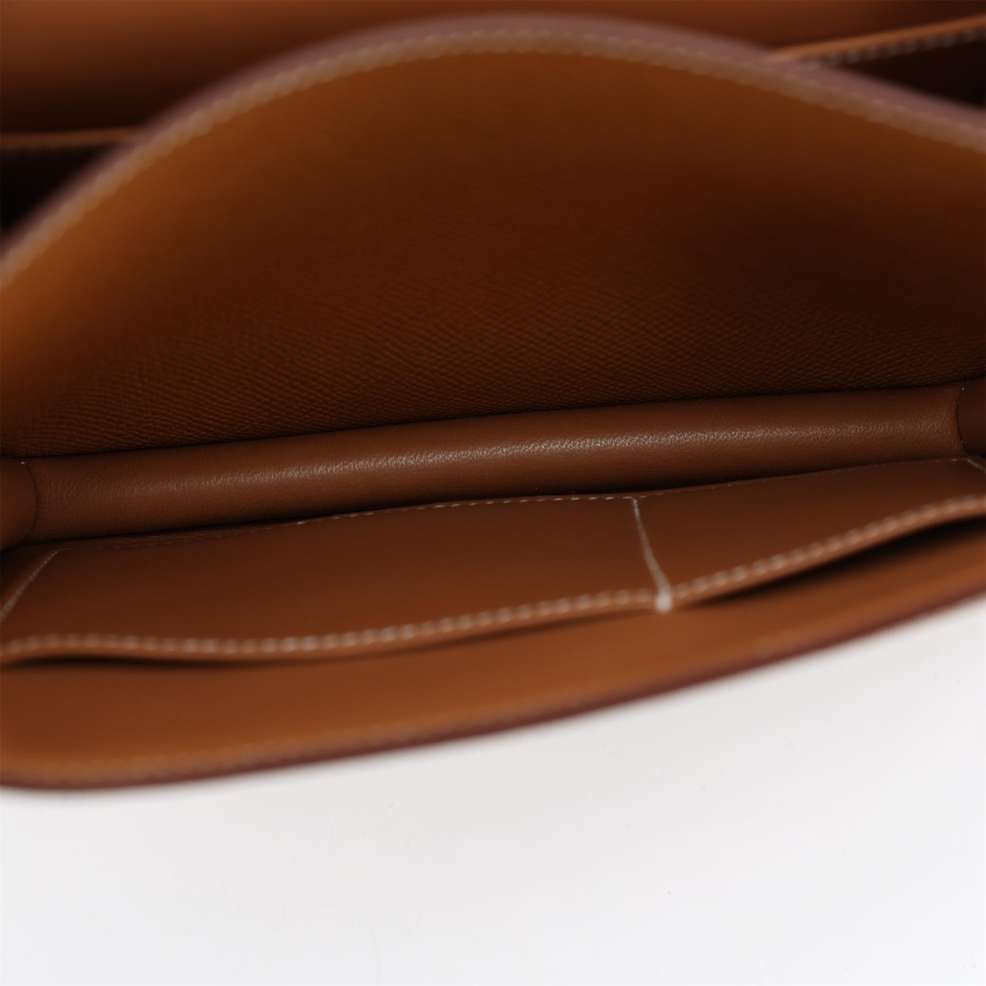 Brand New ( Rank N ) HERMÈS Constance Mini Gold (37) Epsom Rose Gold hardware W (2024) - 13