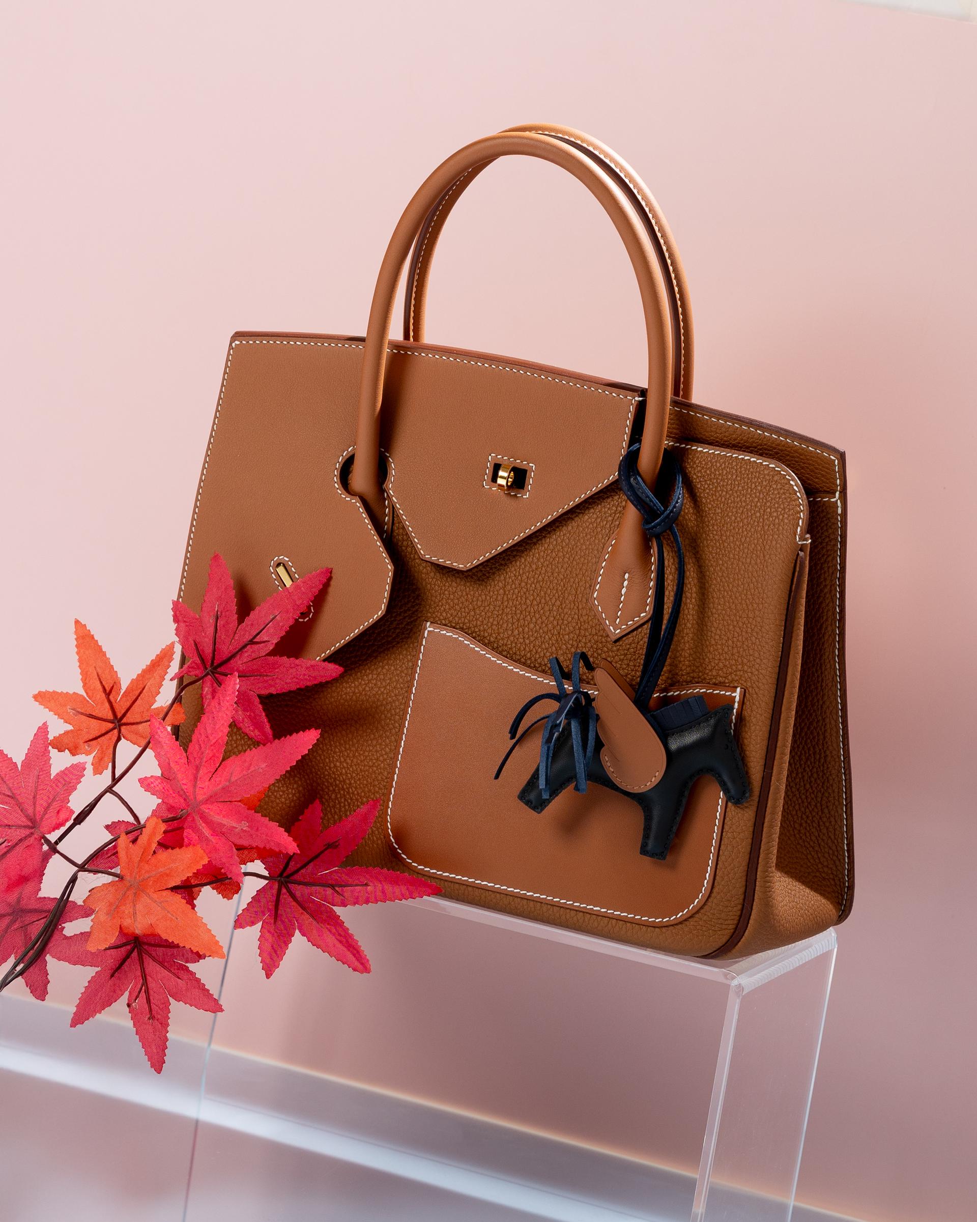 Brand New ( Rank N ) HERMÈS Limited Edition Birkin 30 en Desordre Gold (37) Togo Swift Gold hardware W (2024) - 17