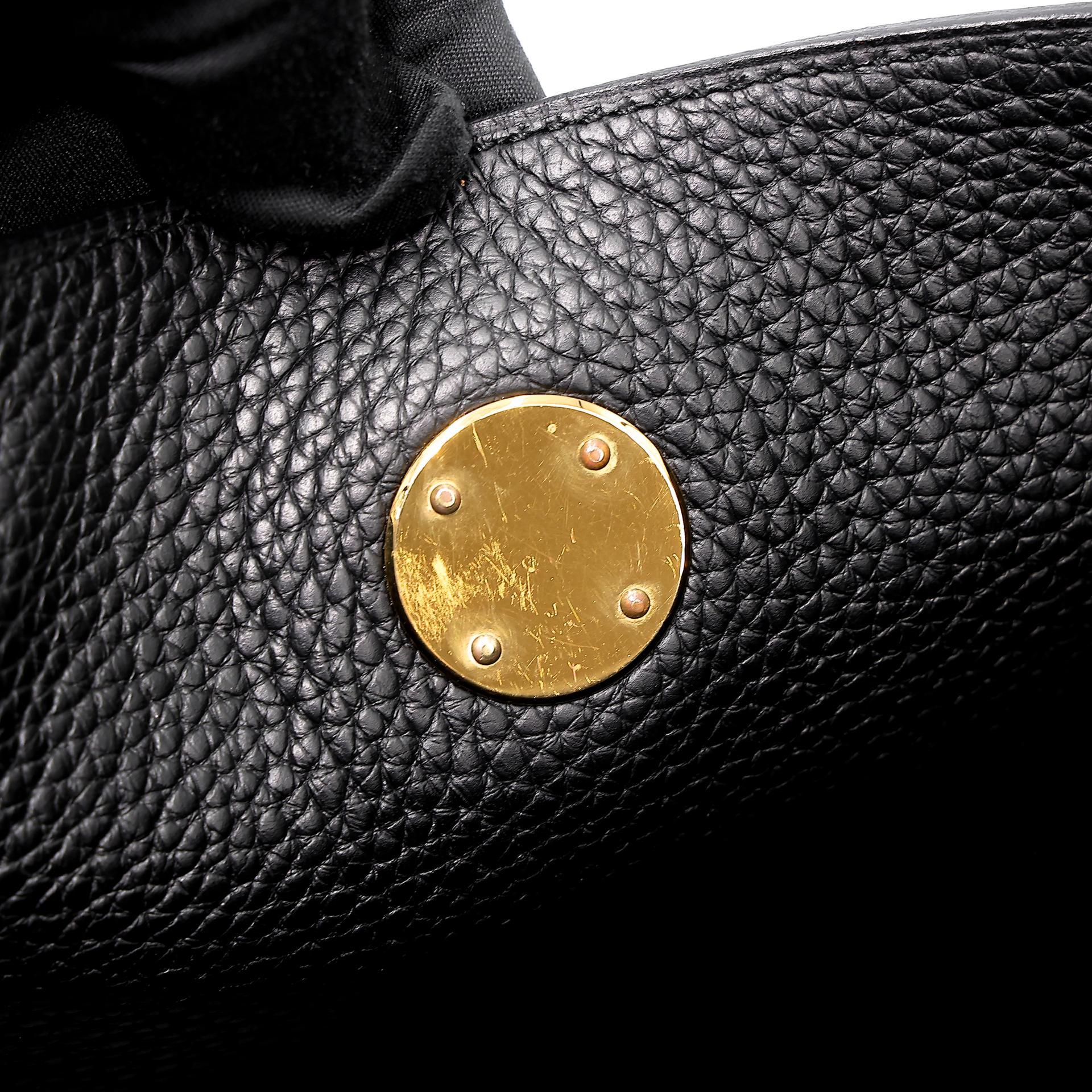 A美品 HERMÈS 愛馬仕 Lindy 26 89 黑色 Noir Clemence小牛皮 金扣 X刻 2016年 - 18