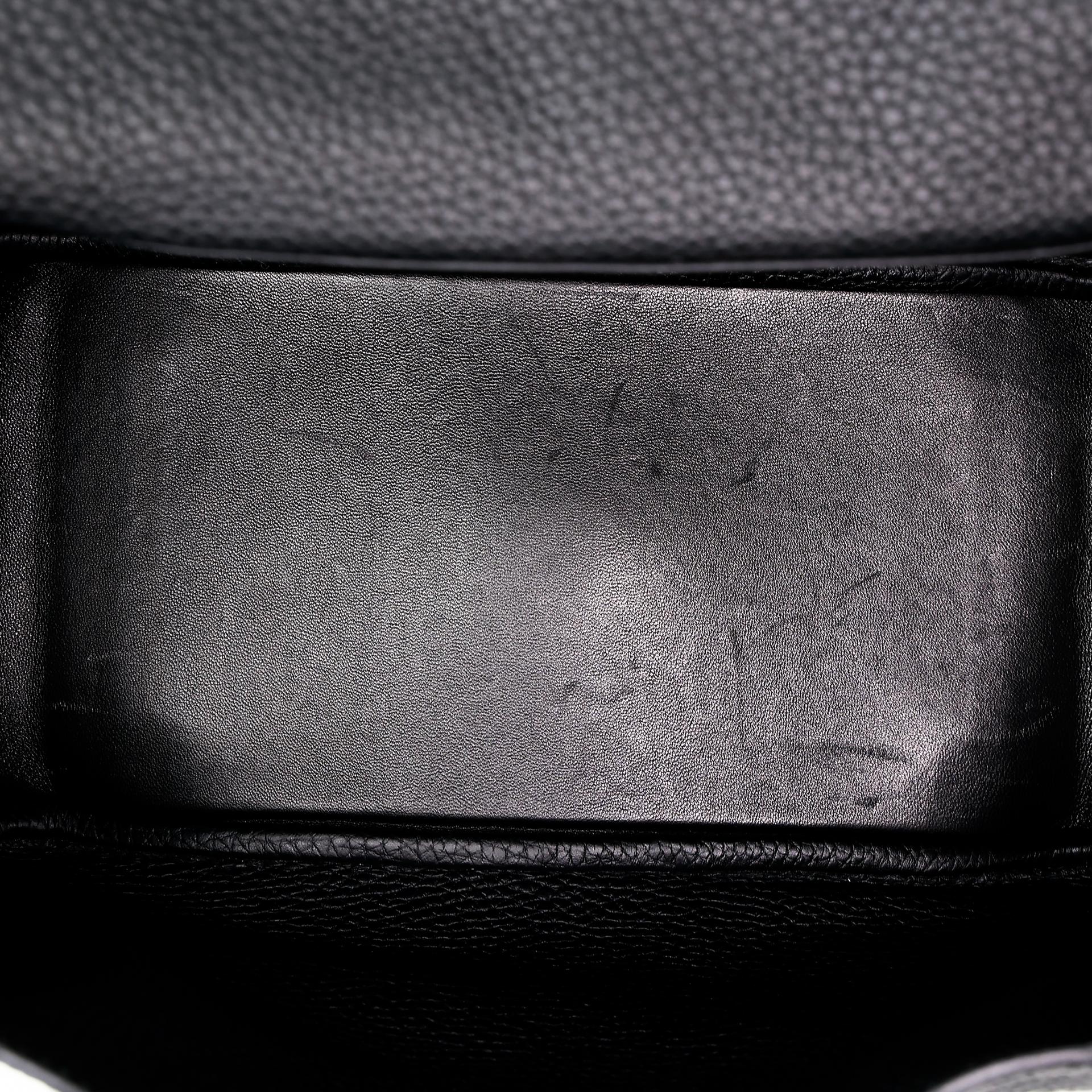 A美品 HERMÈS 愛馬仕 Lindy 26 89 黑色 Noir Clemence小牛皮 金扣 X刻 2016年 - 19