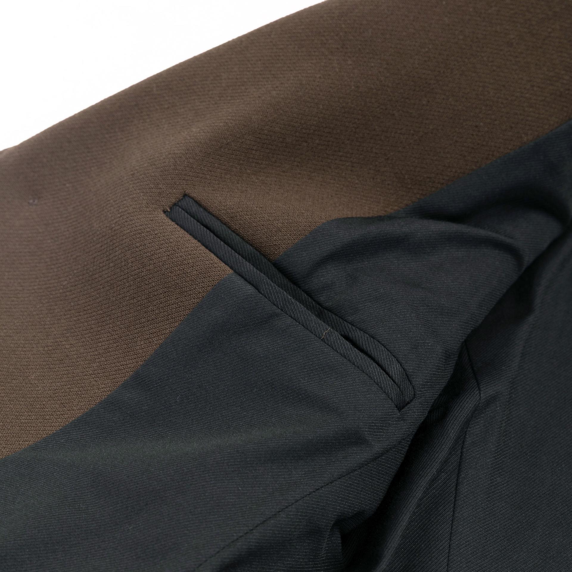 Unused ( Rank NS )AMI PARIS Fitted Buttoned Jacket Brown - 4