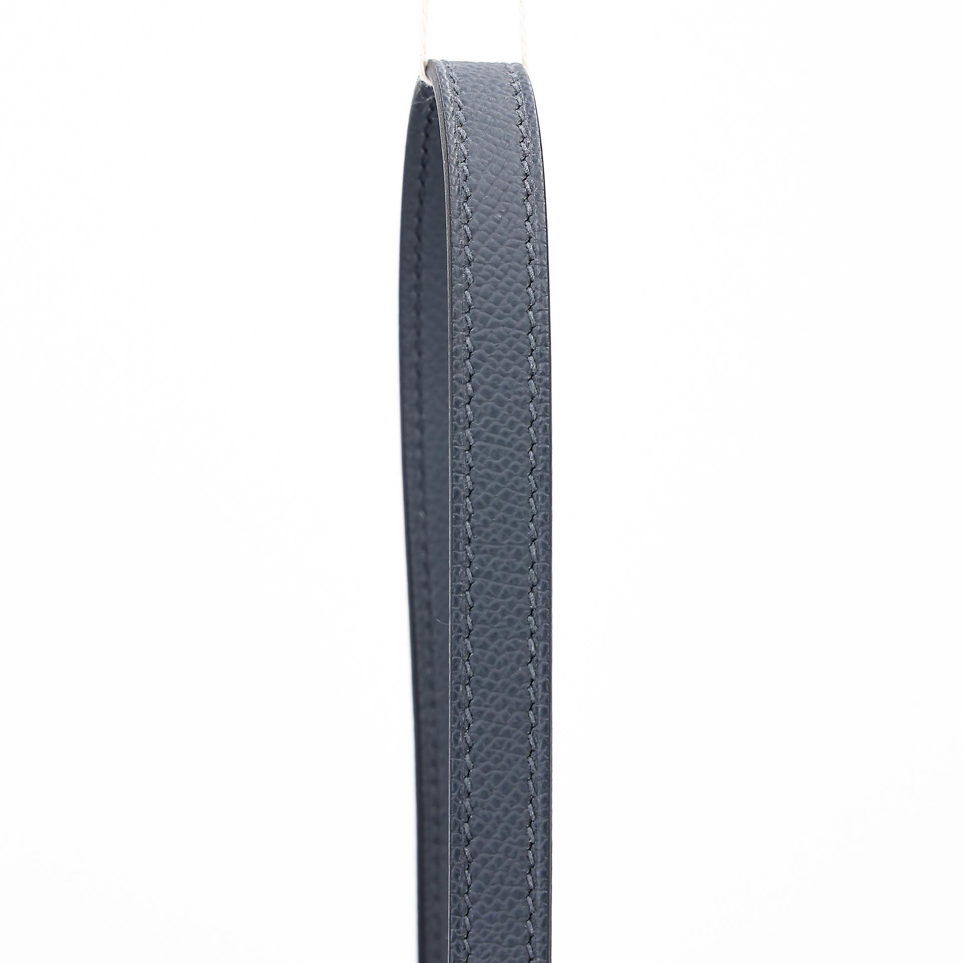 Excellent ( Rank SA )  HERMÈS  Hermesnap Wallet Gris misty (H0) Epsom Palladium hardware W (2024) - 3