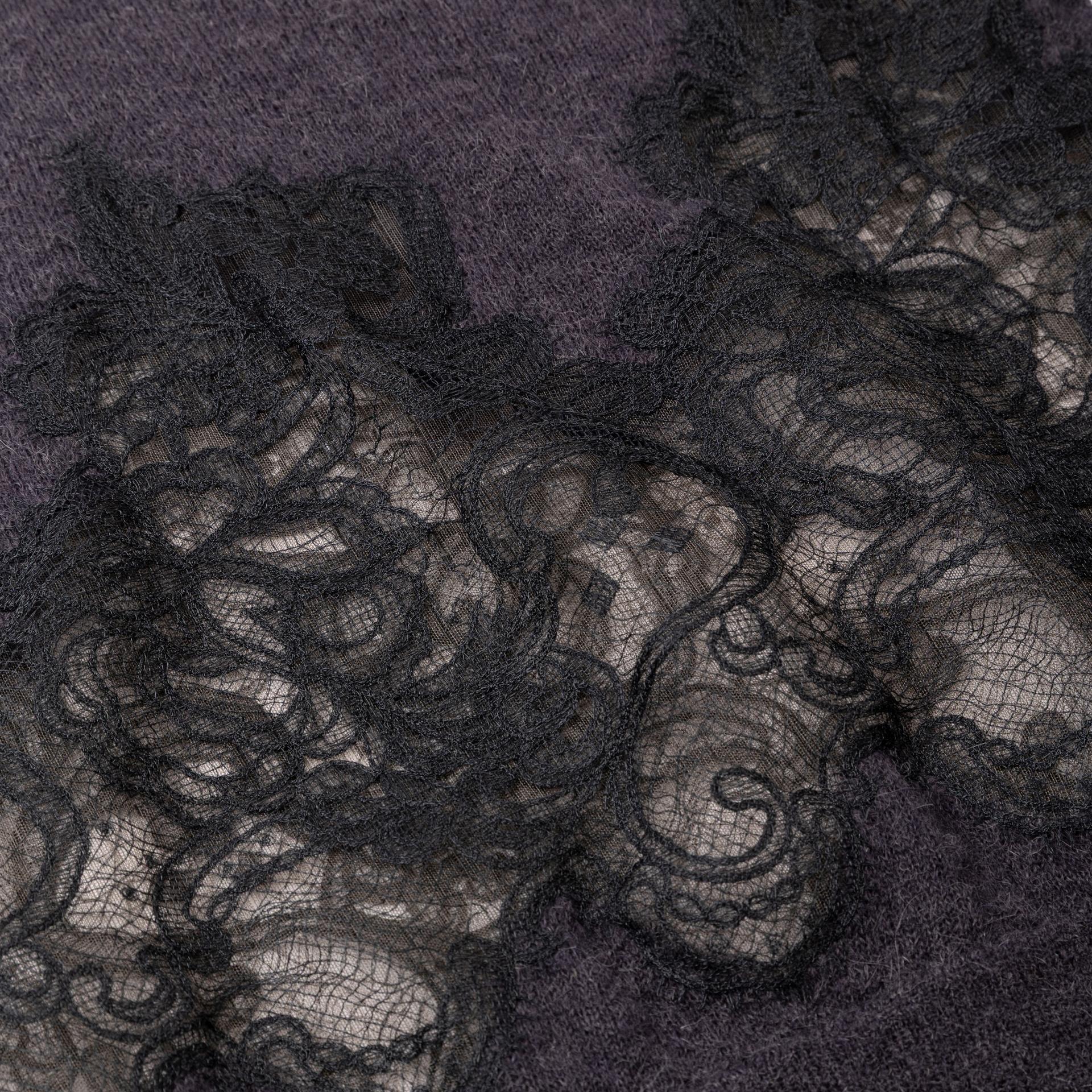 Unused ( Rank NS )VIKTOR & ROLF Graceful Haute Fantaisie Sweater Charcoal - 5