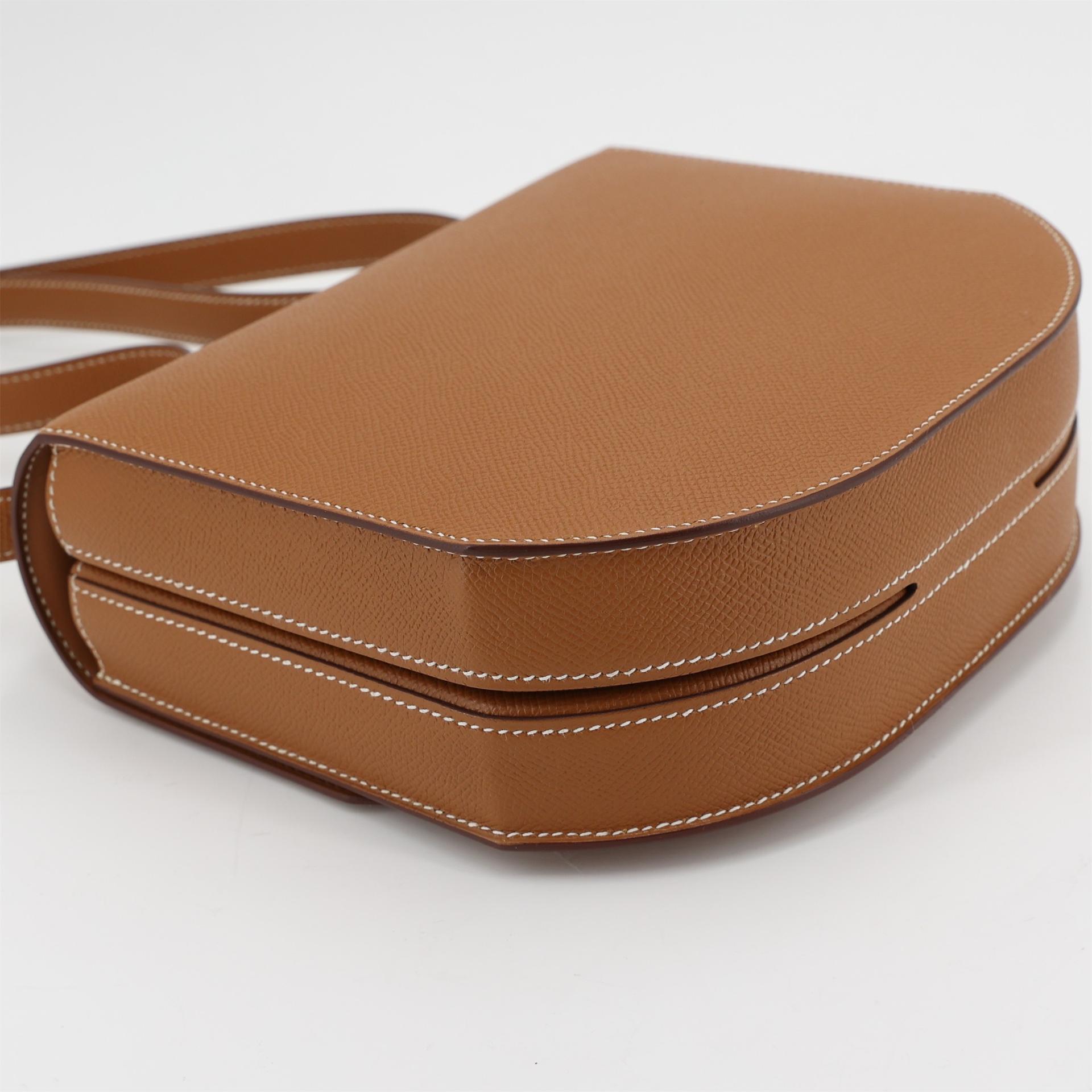 Unused ( Rank NS ) HERMÈS Mosaique Mini Gold (37) Epsom Gold hardware C (2018) - 6