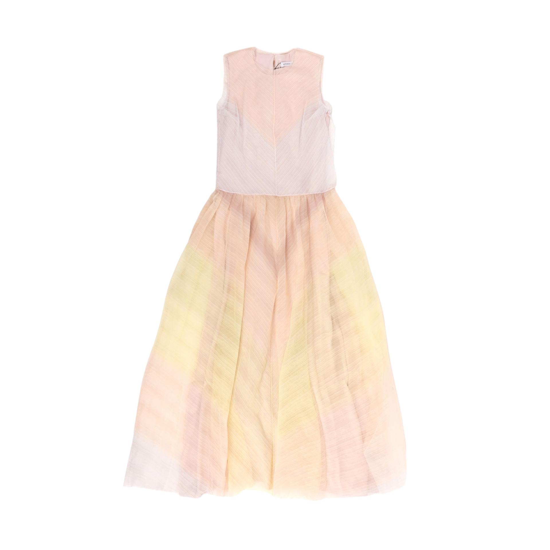 VIKTOR & ROLF Tulle Maxi Dress Multi-color