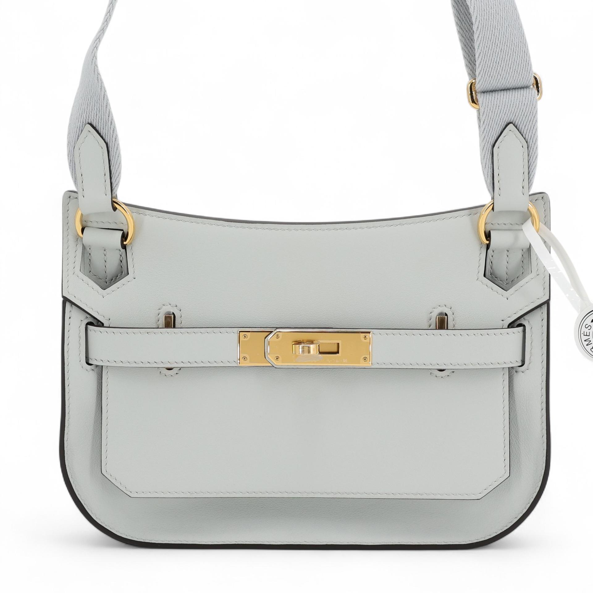 Brand New ( Rank N ) HERMÈS Jypsiere Mini Gris Platine (N4) Evercolor Gold hardware K (2025) - 1