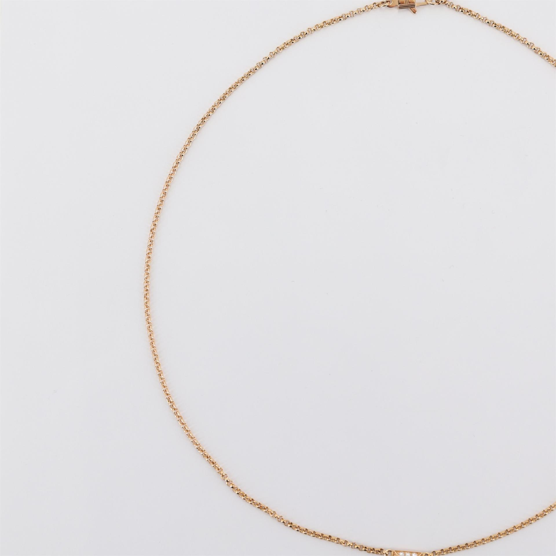 Brand New ( Rank N ) HERMÈS Clou d'H Pendant Rose Gold Rose Gold - 4