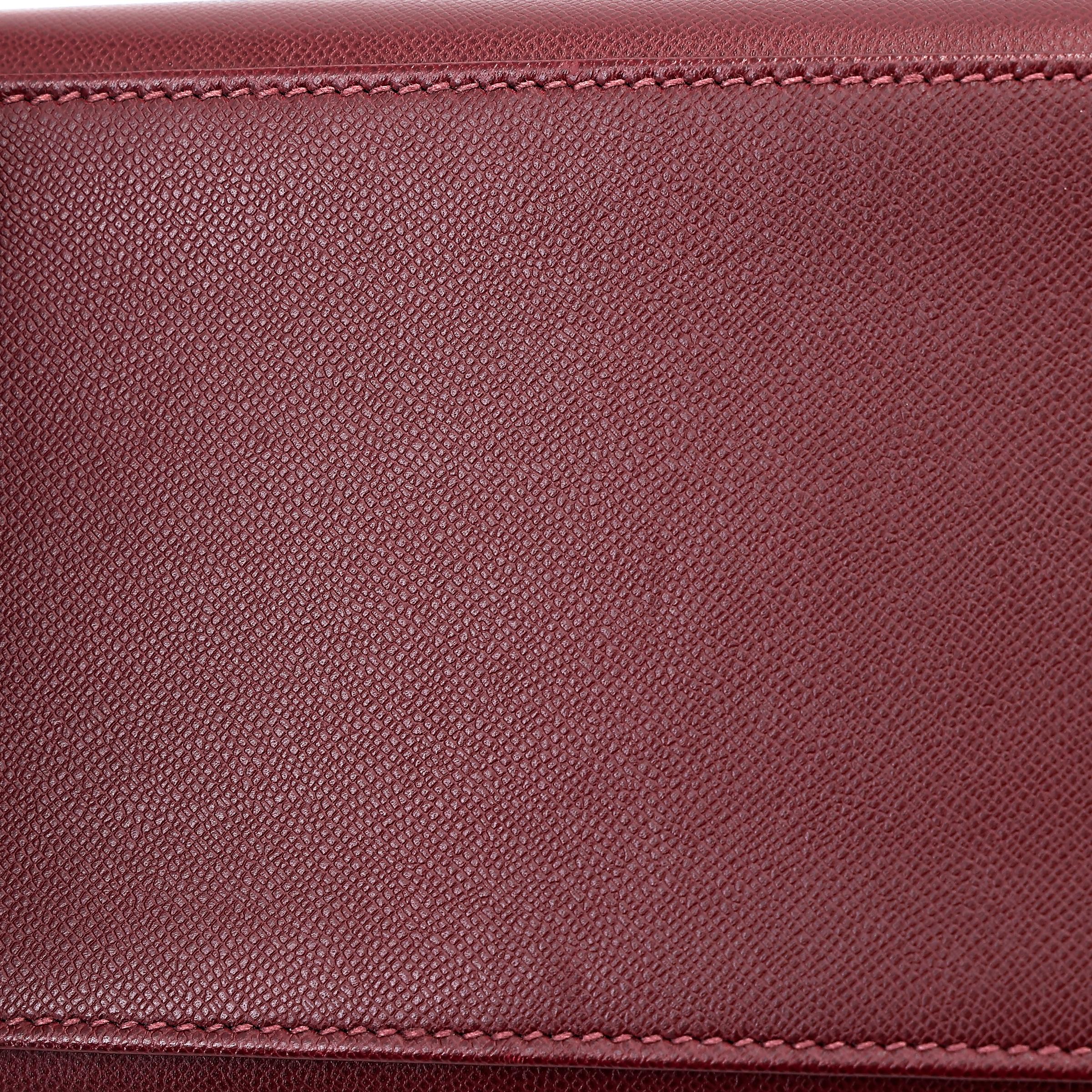 A美品 HERMÈS 爱马仕 限量收藏款 Kelly 28 外缝 Miss You 55 爱马仕红 Rouge H Monsieur皮 银扣 C刻 2018年 - 13
