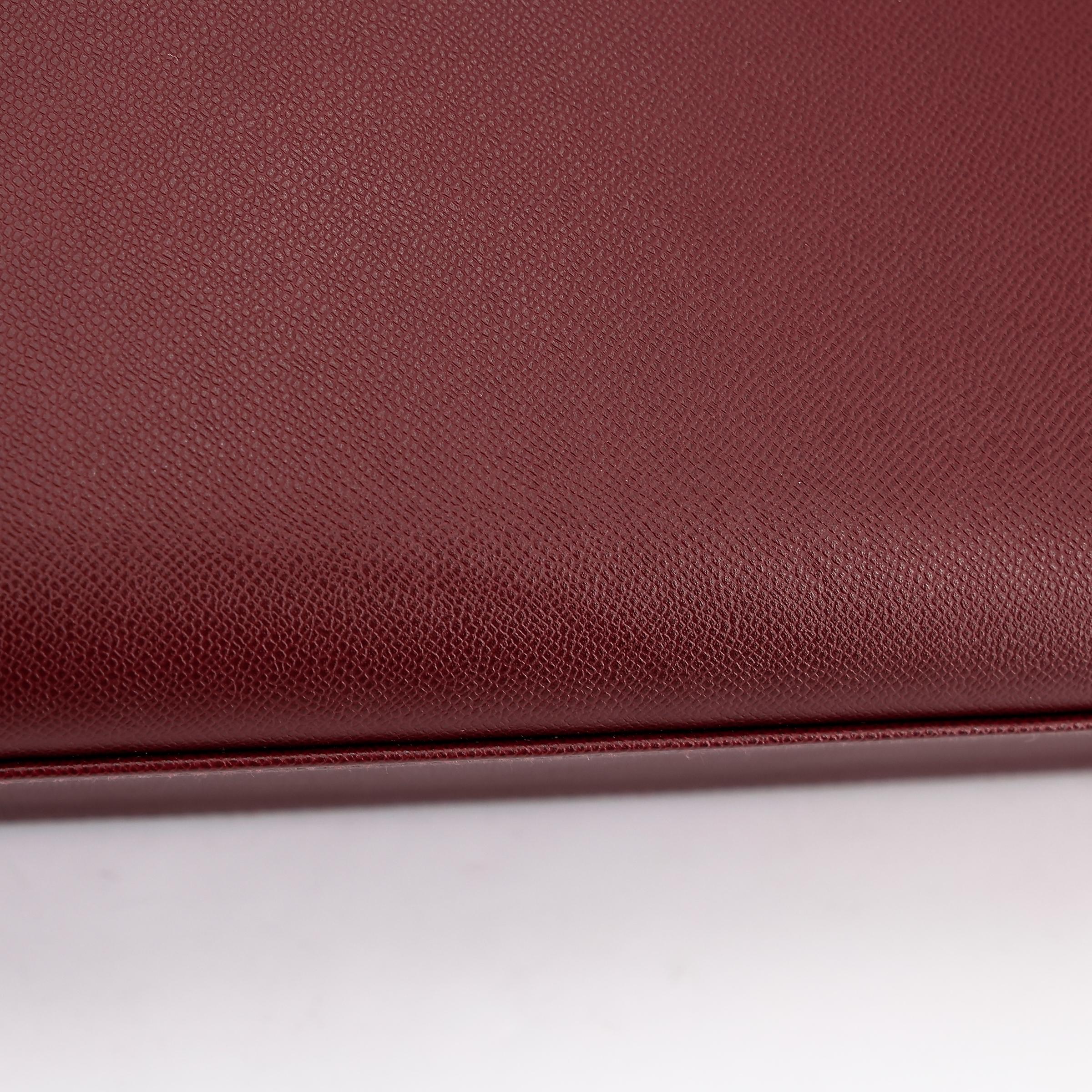A美品 HERMÈS 爱马仕 限量收藏款 Kelly 28 外缝 Miss You 55 爱马仕红 Rouge H Monsieur皮 银扣 C刻 2018年 - 21