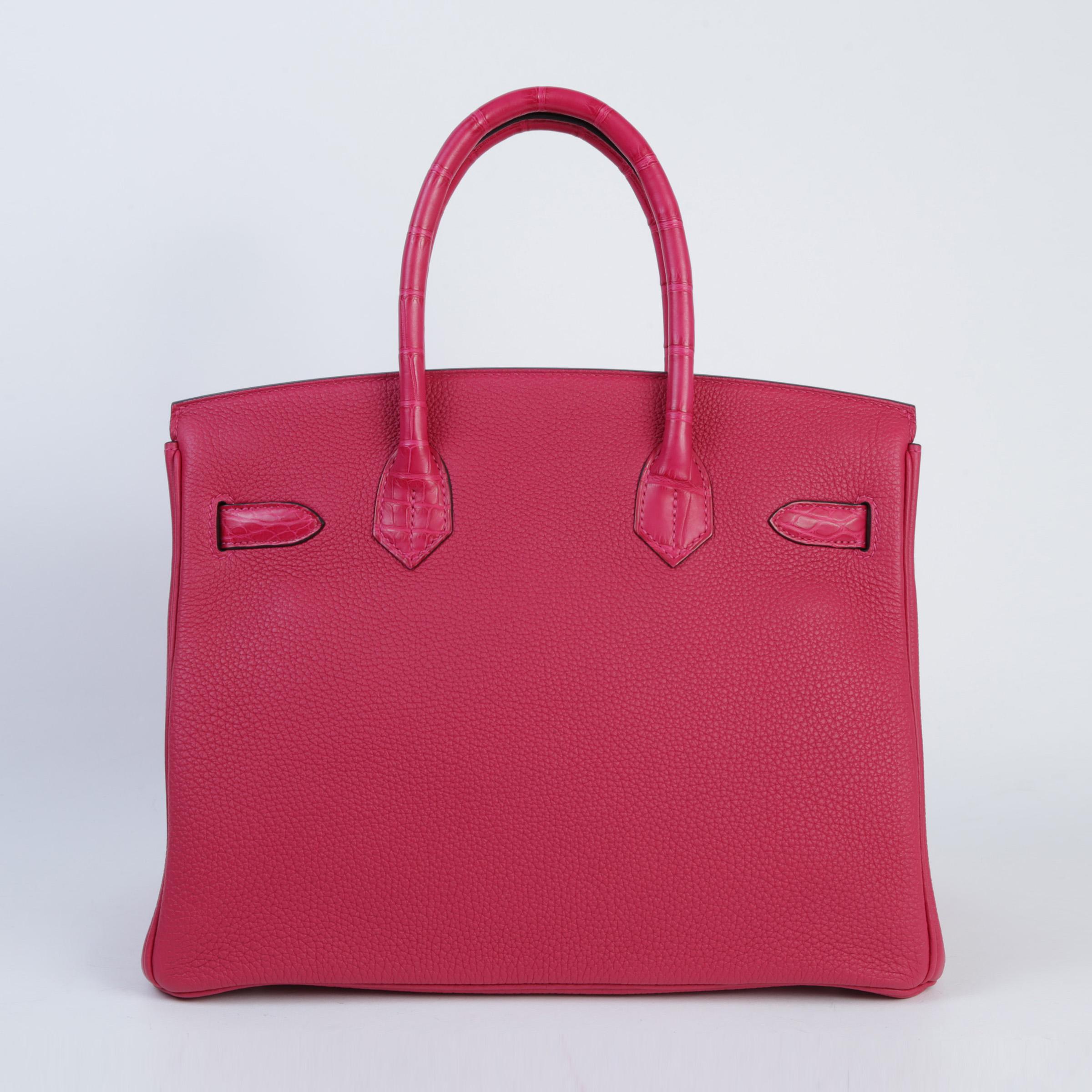 Birkin 30 Touch Framboise (90)