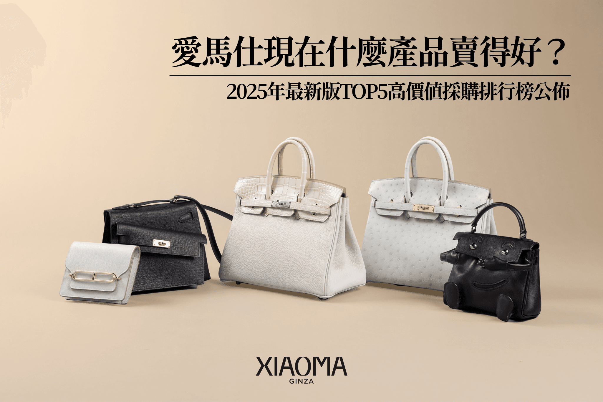 【2025年最新版】現在愛馬仕最能賣高價的商品TOP5排行榜——Birkin、Kelly的回收行情與高價售出的技巧