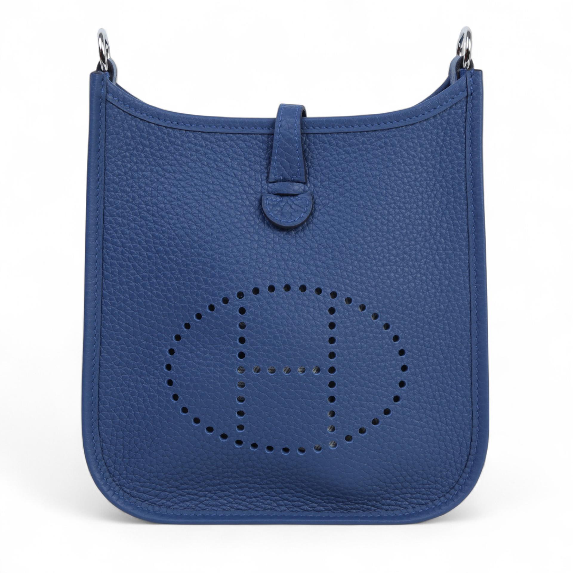 【美品】Hermès エブリン tpm ネオ エブリンTPM バンドリエール89cm ブルータイ (P5) | GINZA XIAOMA