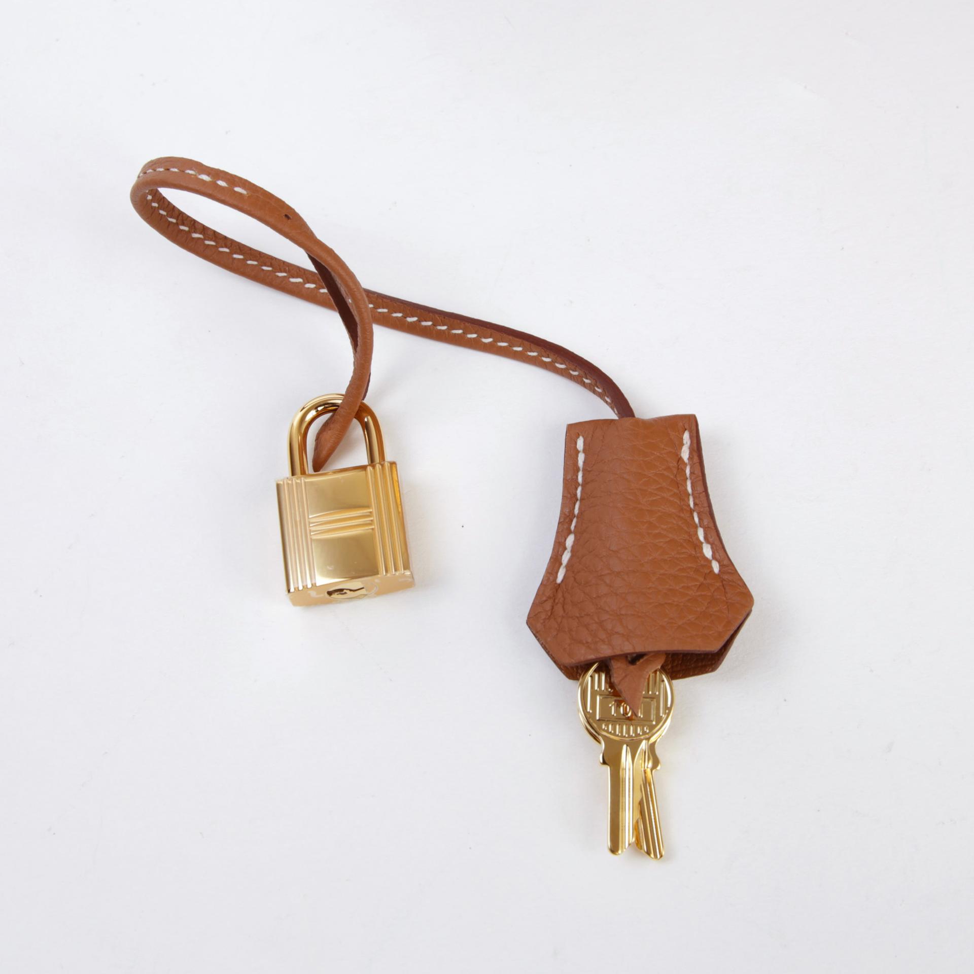 Brand New ( Rank N )  HERMÈS  Birkin 30 Gold (37) Togo Gold hardware K (2025) - 13