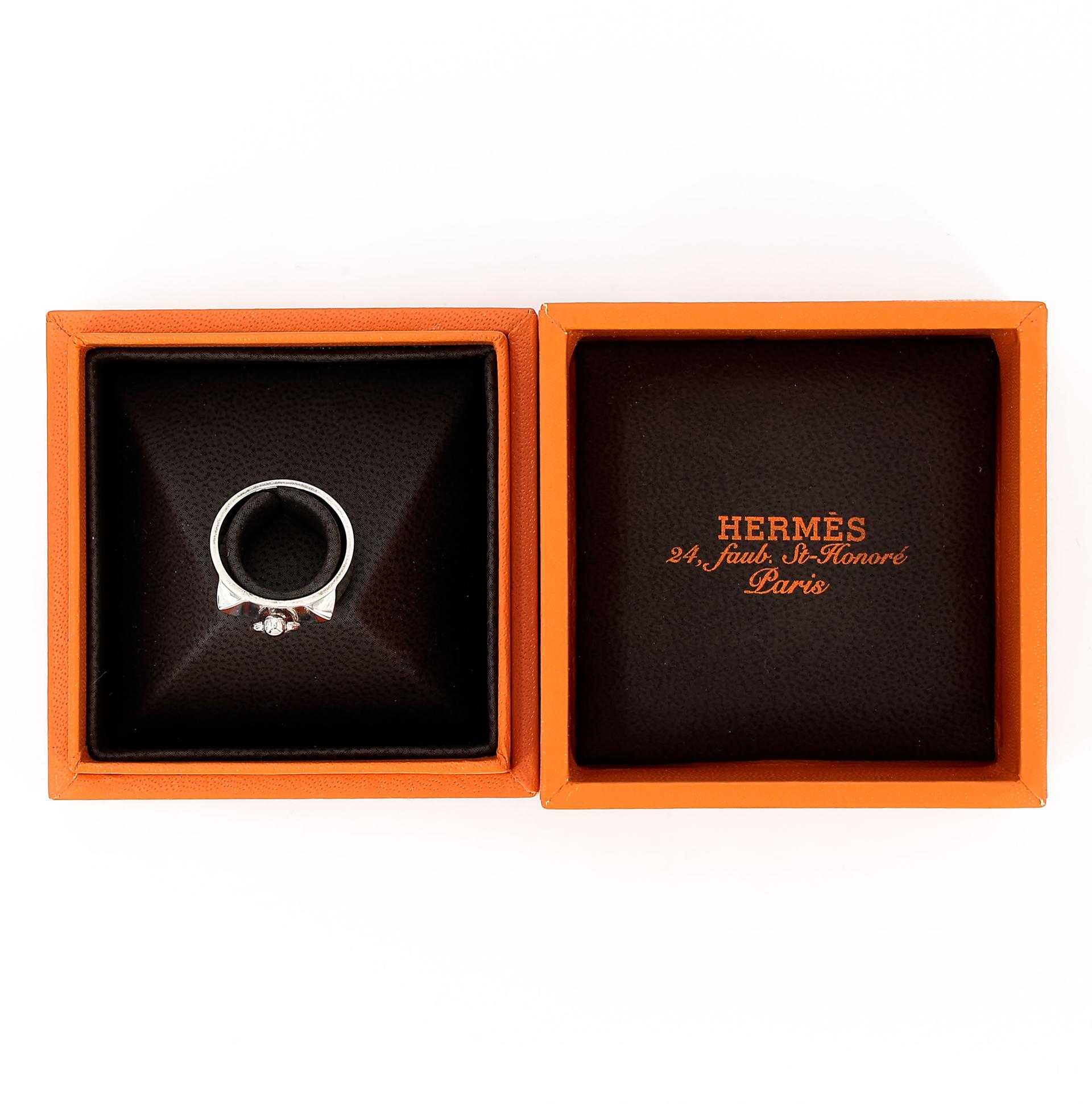 ランク NS 未使用品 HERMÈS エルメス コリエドシアン リング シルバー シルバー925 シルバー金具 - 7
