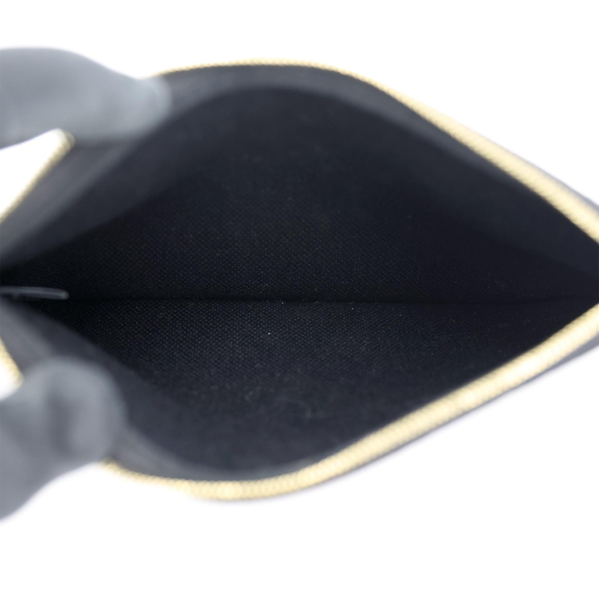Excellent ( Rank SA ) HERMÈS Herbag PM Black (89) Ecru Vache Hunter Toile Quadrille canvas Gold hardware B (2023) - 22