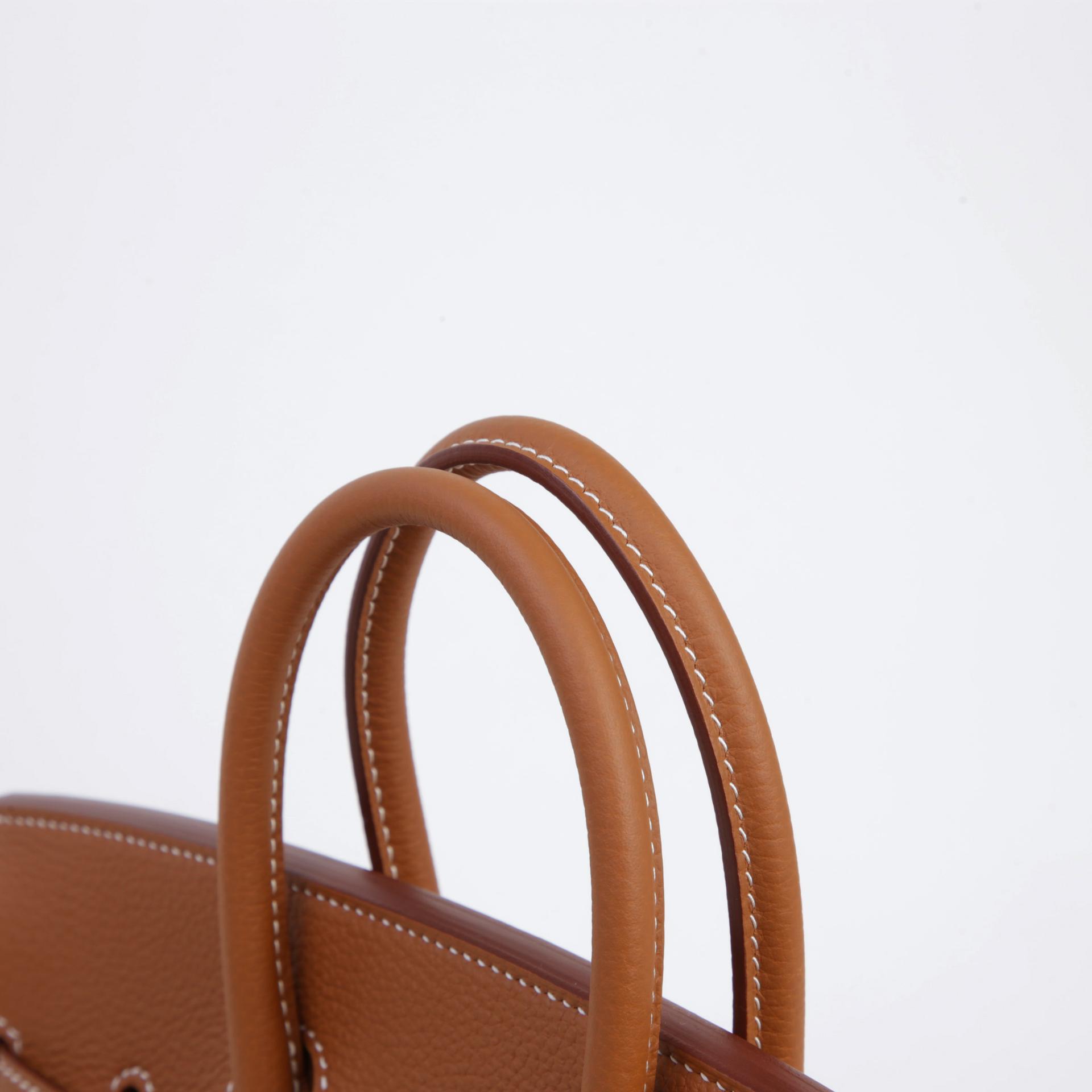 Brand New ( Rank N )  HERMÈS  Birkin 25 Gold (37) Togo Gold hardware W (2024) - 3
