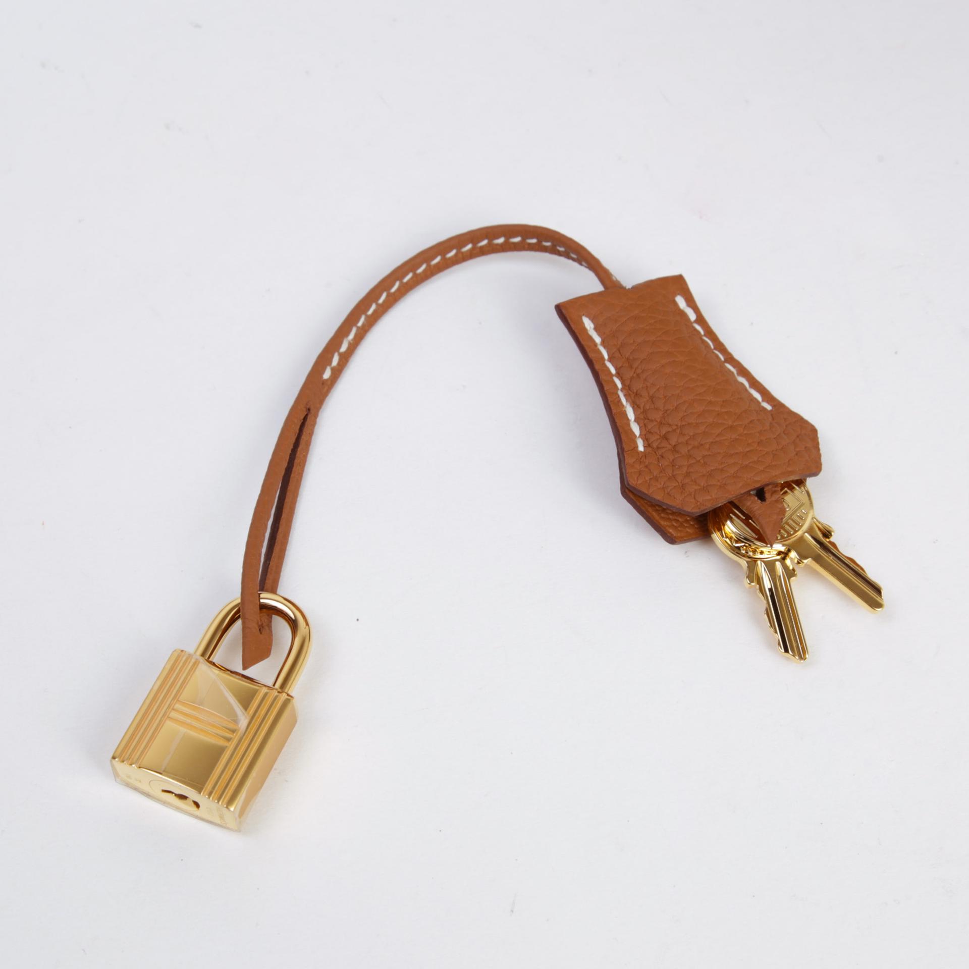 Brand New ( Rank N )  HERMÈS  Birkin 25 Gold (37) Togo Gold hardware W (2024) - 13