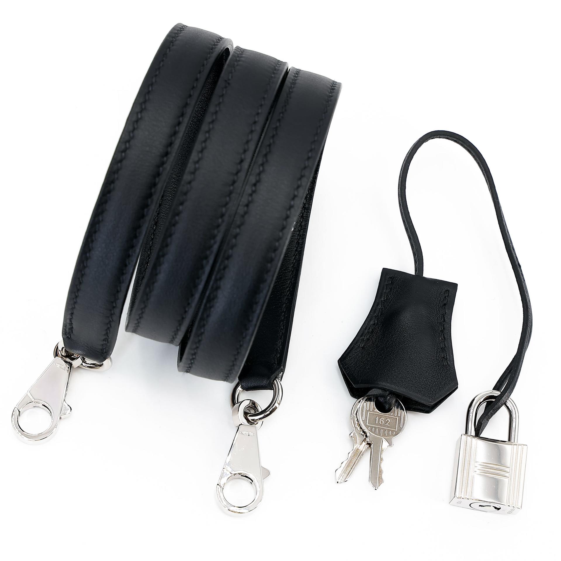 Very Good ( Rank A) HERMÈS Limited Edition Kelly 32 Cavalcadour Toile de Camp  Black (89) Toile Camp canvas Swift Palladium hardware A (2017) - 26