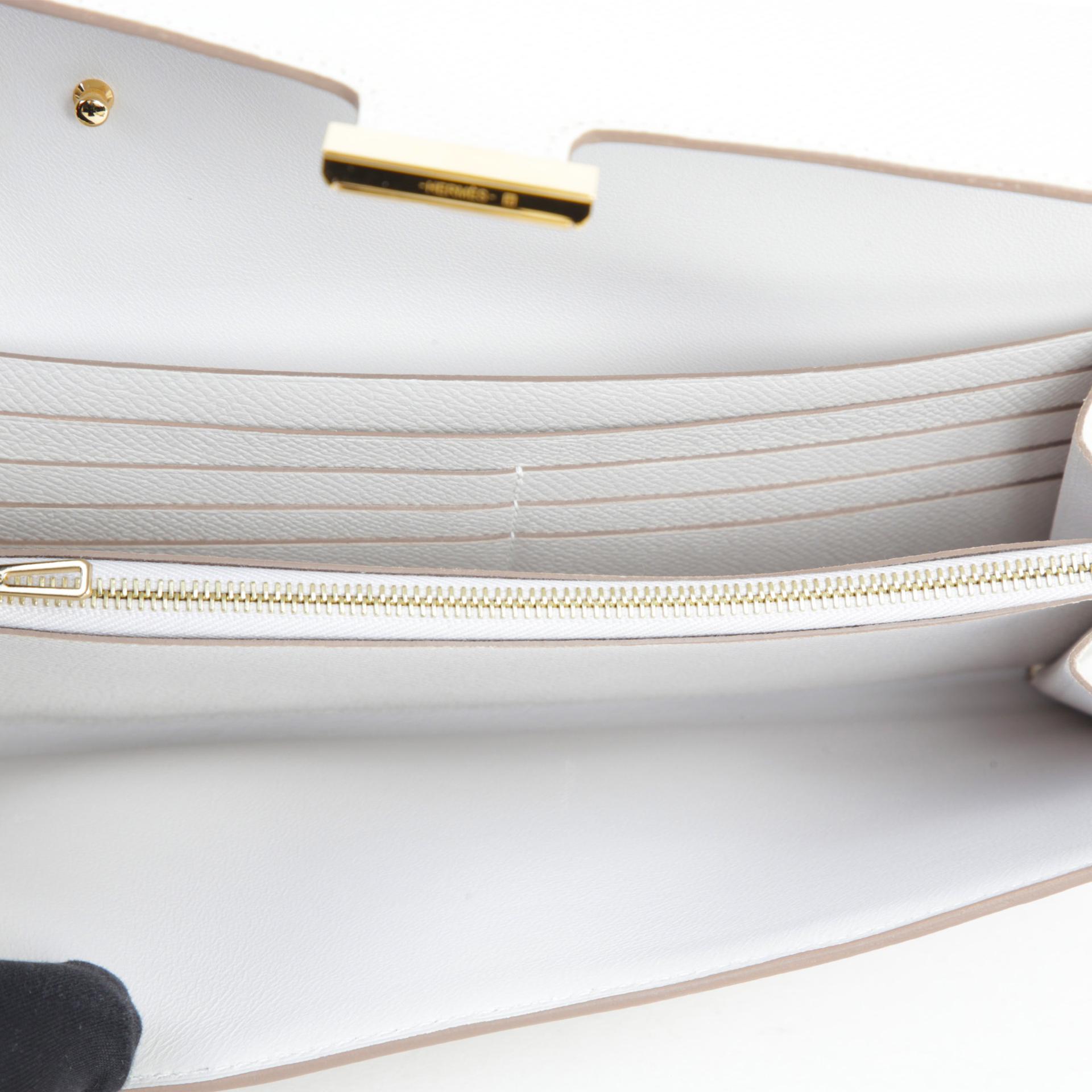A美品  HERMÈS 愛馬仕  Constance To Go M4 奶灰色 Gris Pale Epsom皮 金扣 B刻 2023年 - 11