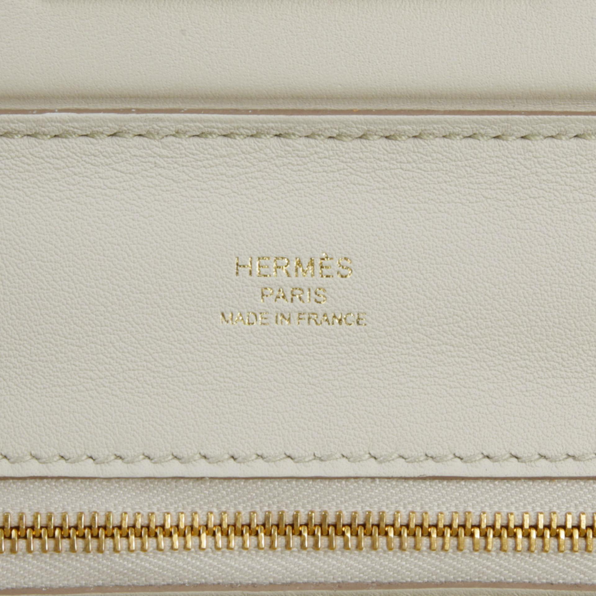 Brand New ( Rank N )  HERMÈS  24/24 - 21 mini Beton (8L) Evercolor Swift Gold hardware W (2024) - 10