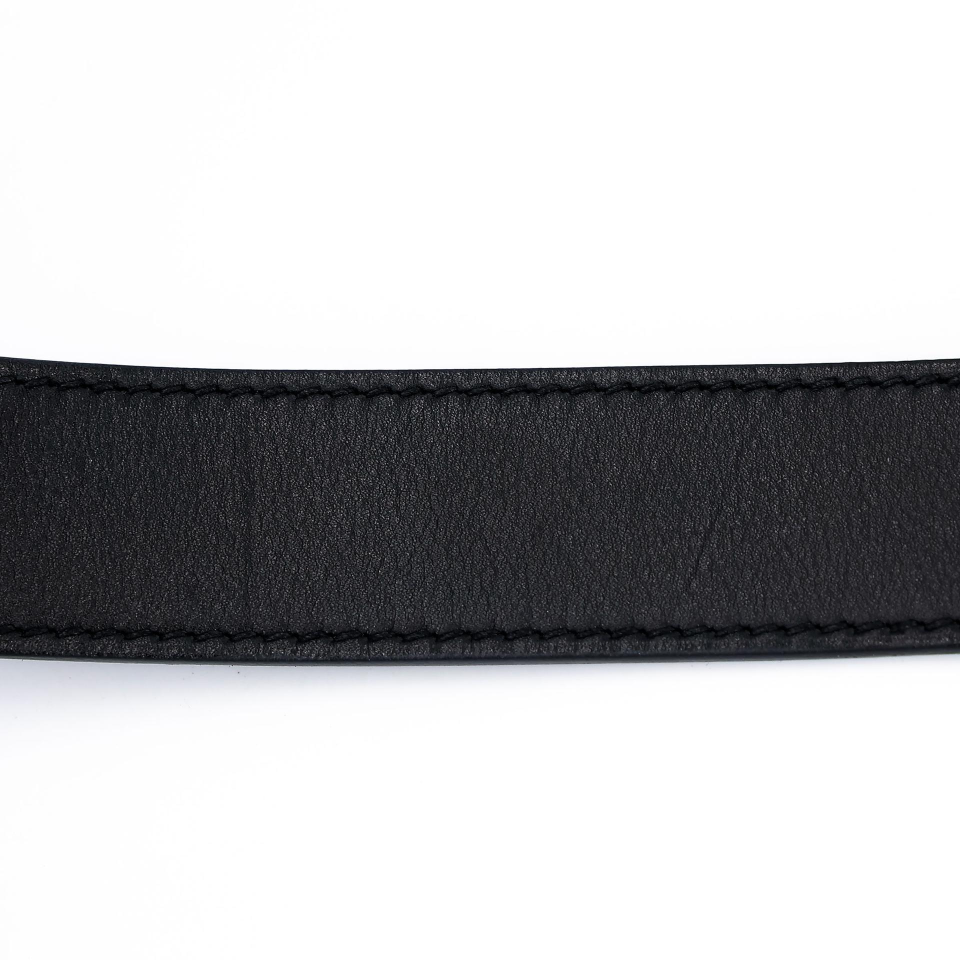 A美品  HERMÈS 爱马仕  Kelly Messenger PM 89 黑色 Noir Evergrain皮 银扣 K刻 2025年 - 7