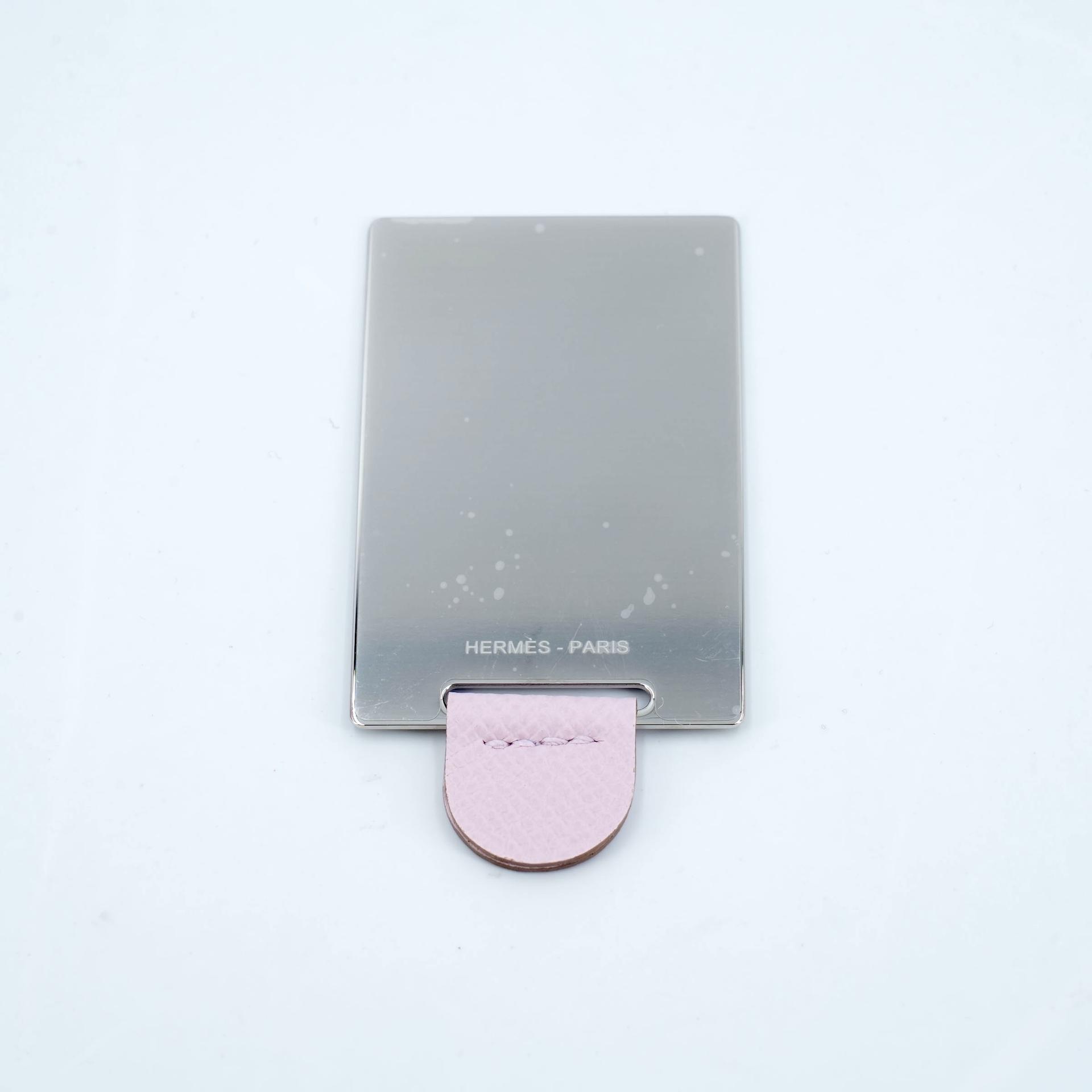 Brand New ( Rank N )  HERMÈS  Constance Elan 2024 Mauve Pale (09) Epsom Palladium hardware W (2024) - 16