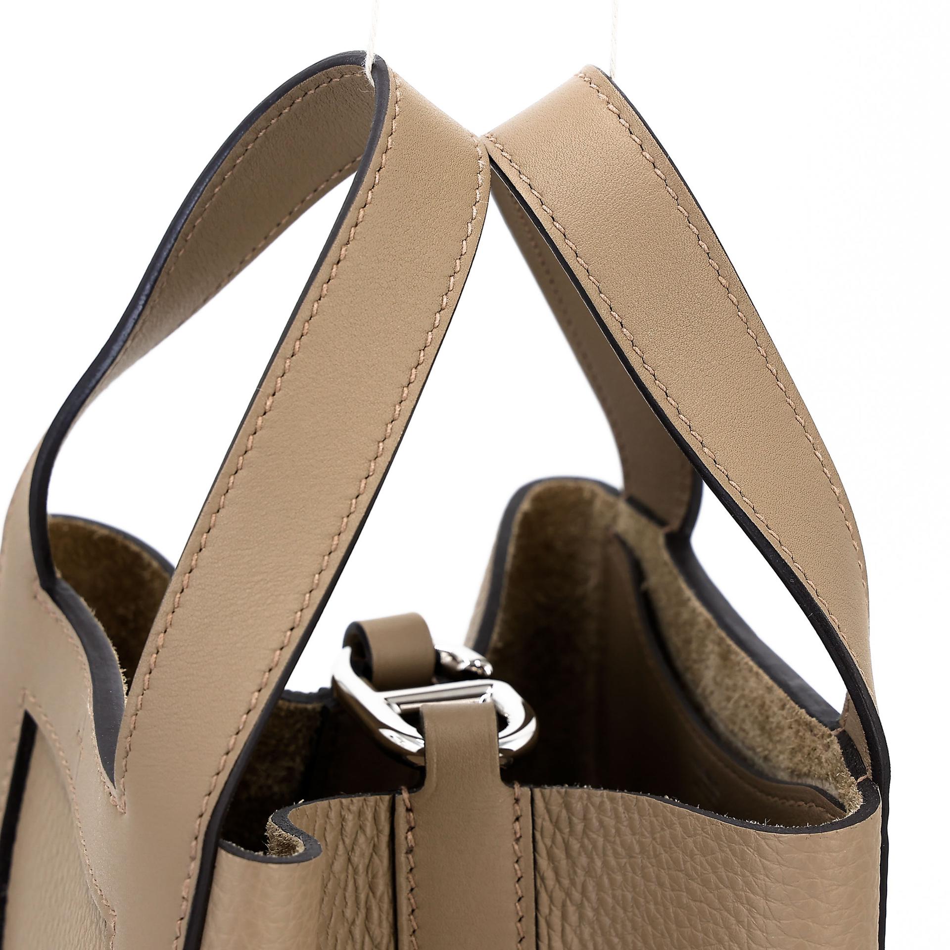 Unused ( Rank NS )  HERMÈS  In-The-Loop 18 Beige Marfa (8Q) Clemence Palladium hardware B (2023) - 4