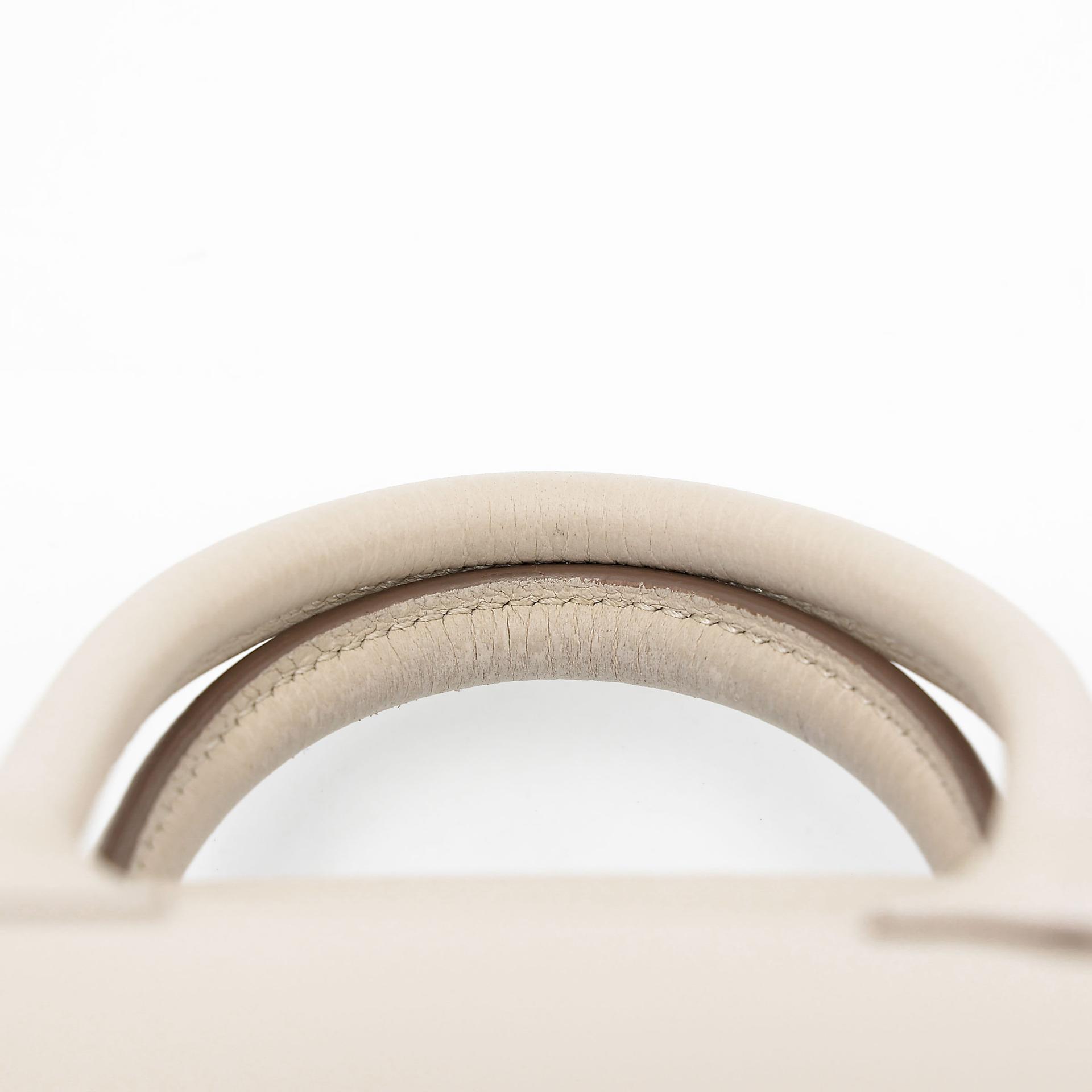 ランク A  HERMÈS エルメス  バーキン25 クレ (10) トゴ シルバー金具 Y刻印 - 5