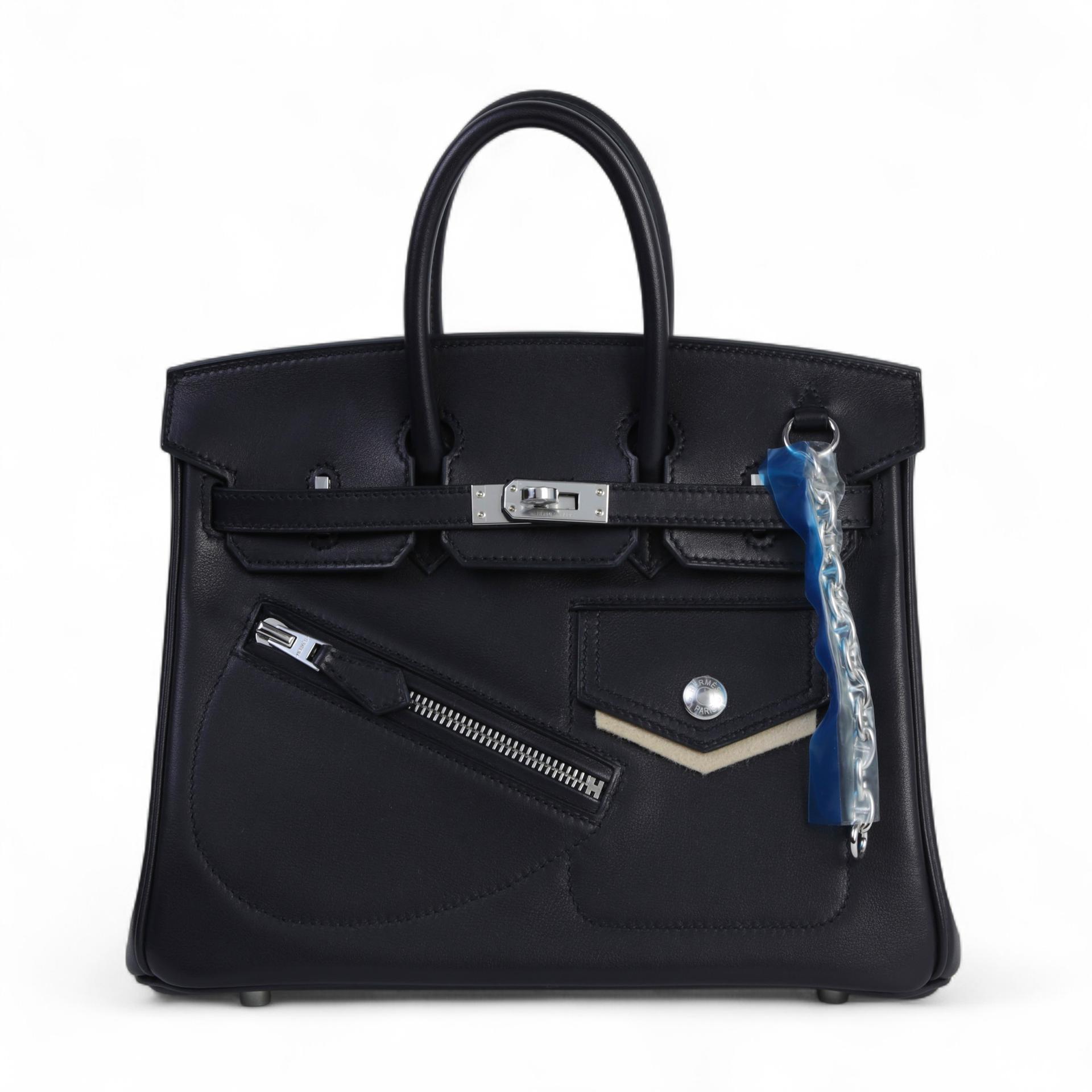 Birkin 25 Rock Noir (89) | GINZA XIAOMA