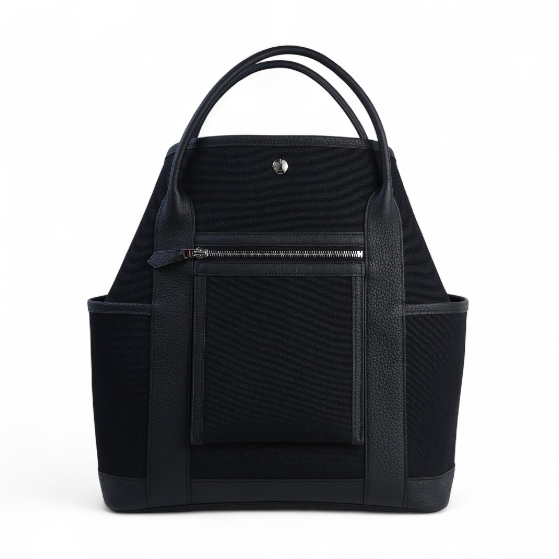 Garden Party pockets vertical Noir (89)