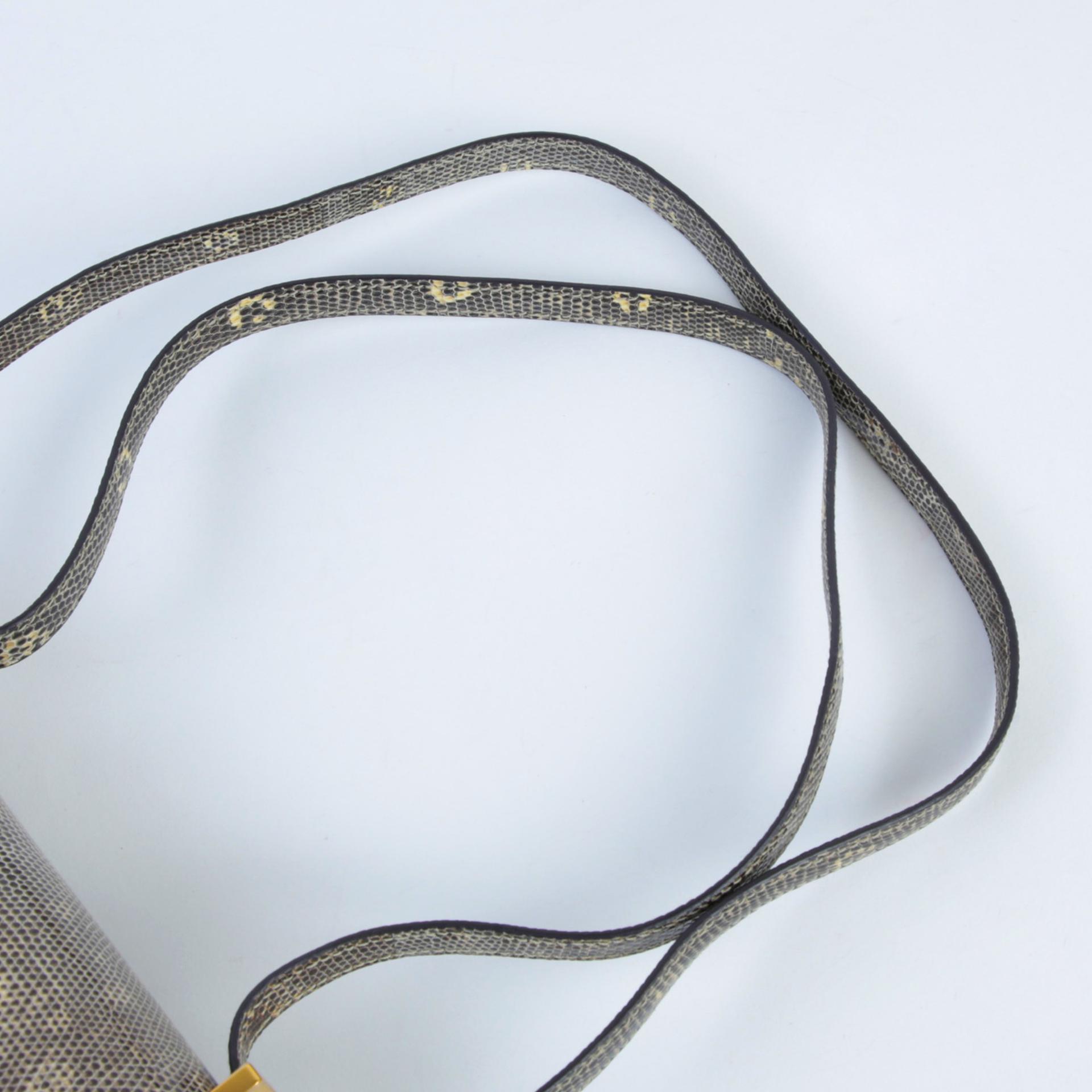 Unused ( Rank NS ) HERMÈS Constance Mini Ombre (1B) Lizard Gold hardware D (2019) - 3