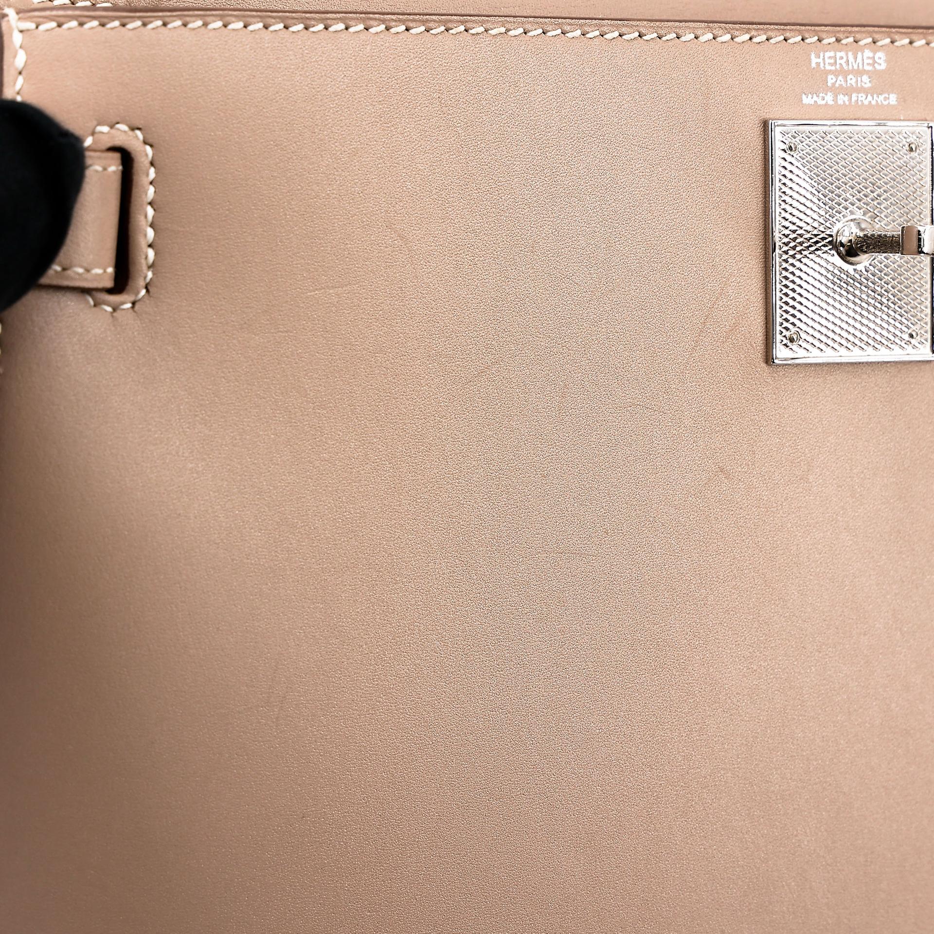 ランク A HERMÈS エルメス ケリー28 セリエ アルジル (1F) タデラクト ギロッシュ金具 □Q刻印 - 26
