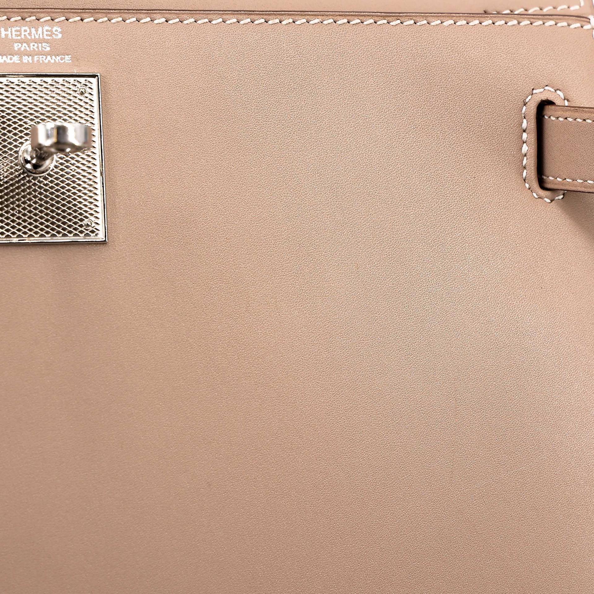 ランク A HERMÈS エルメス ケリー28 セリエ アルジル (1F) タデラクト ギロッシュ金具 □Q刻印 - 27