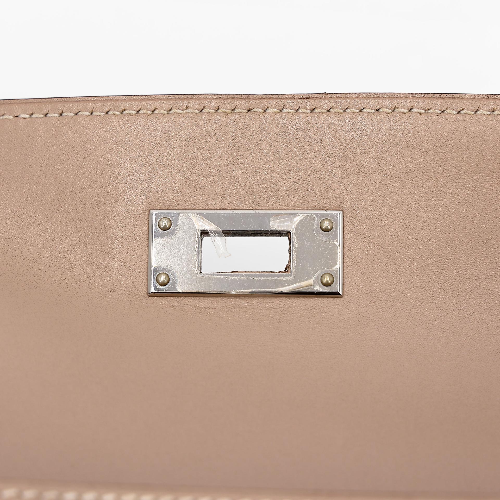 ランク A HERMÈS エルメス ケリー28 セリエ アルジル (1F) タデラクト ギロッシュ金具 □Q刻印 - 33