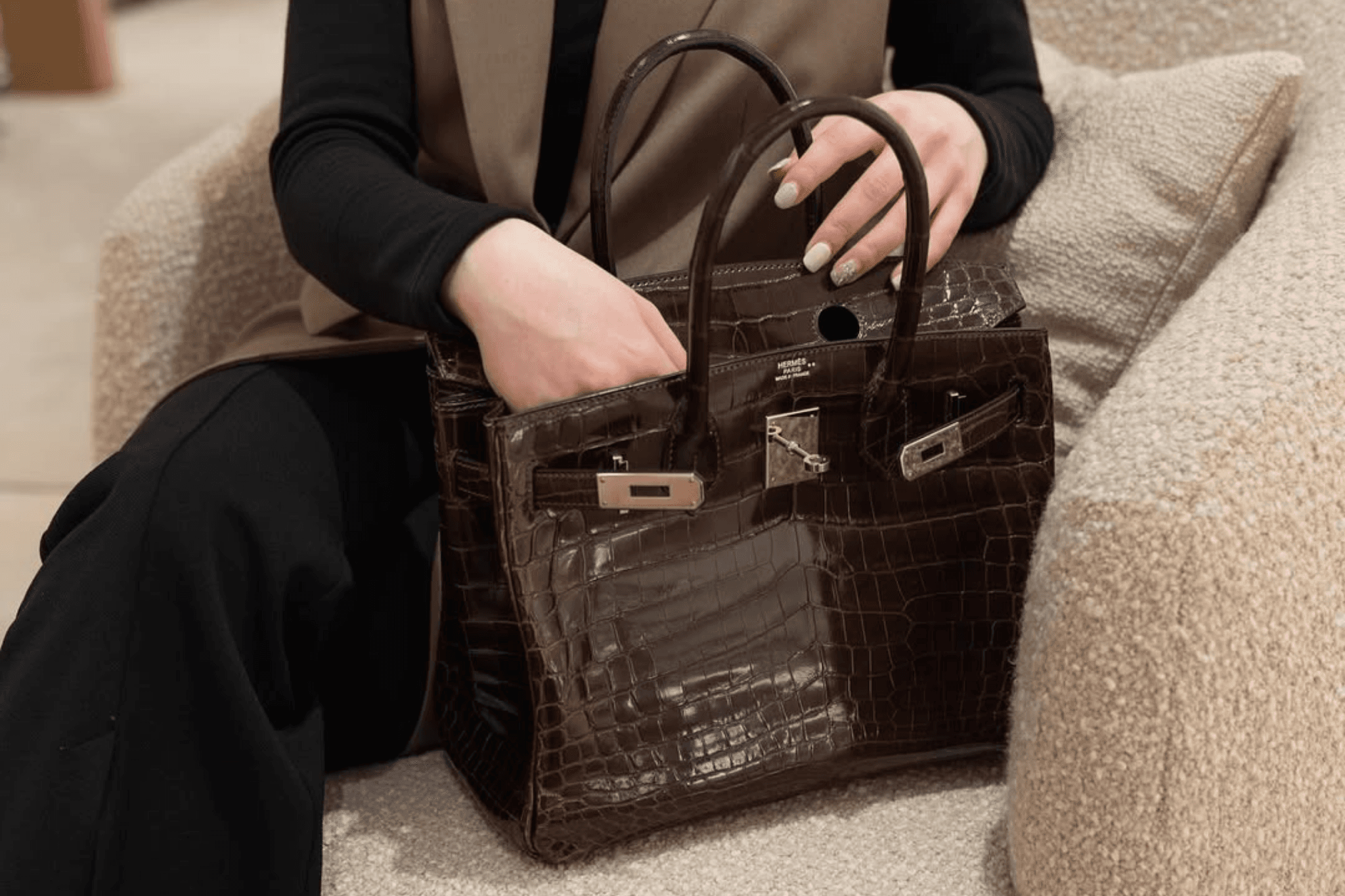 【2025年最新版】鱷魚皮Birkin回收行情多少？定價之上成交條件與高額估價秘訣